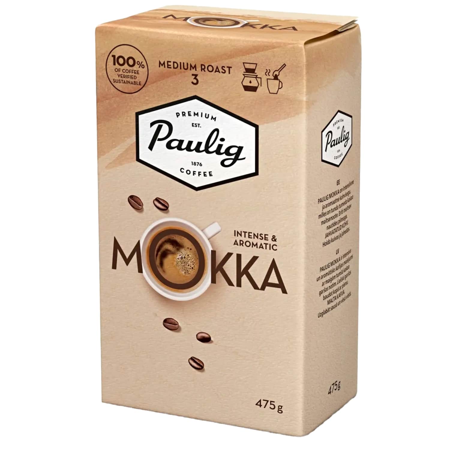Malta kafija Paulig Mokka 475g