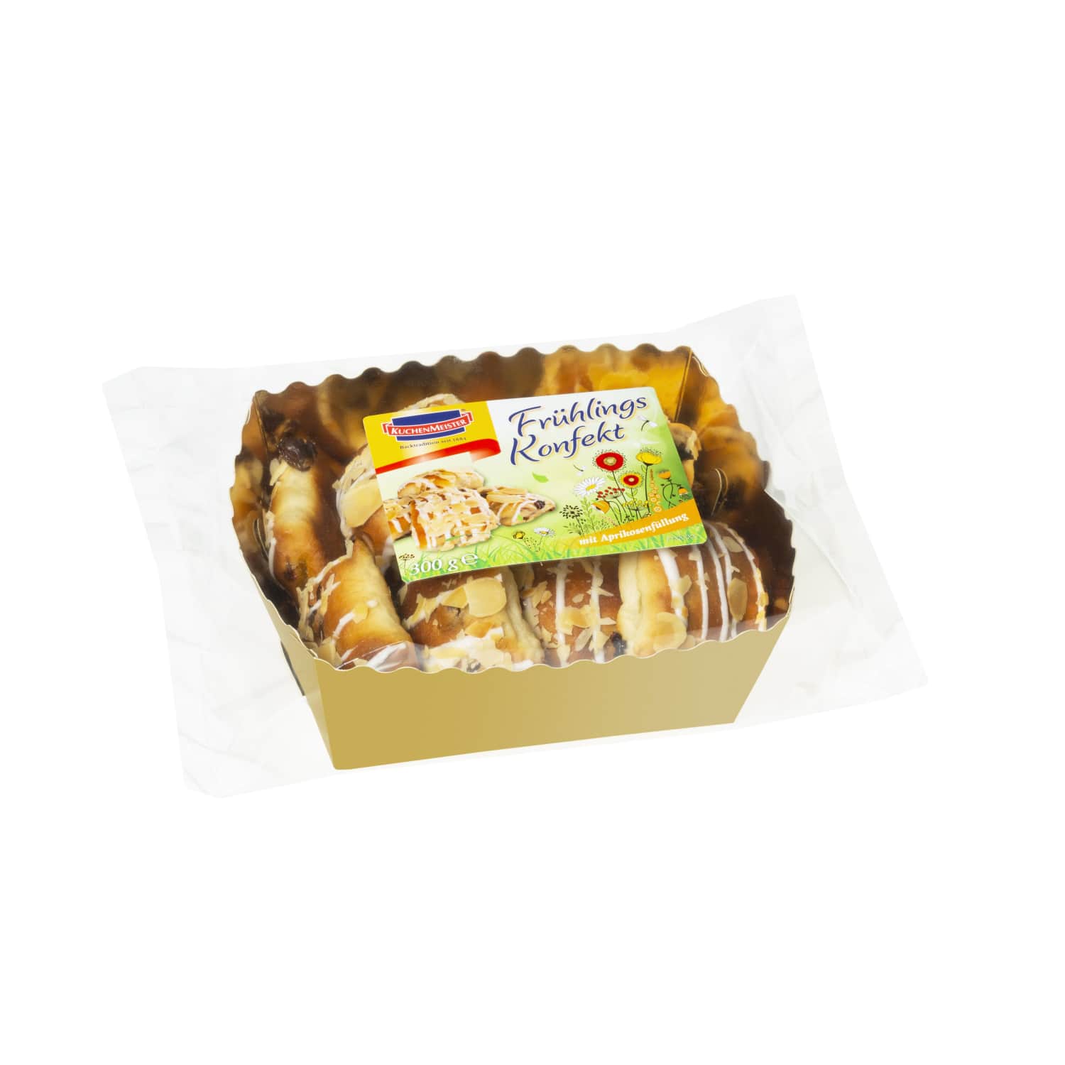 Skanėstas su abrikosais KUCHENMEISTER, 300g
