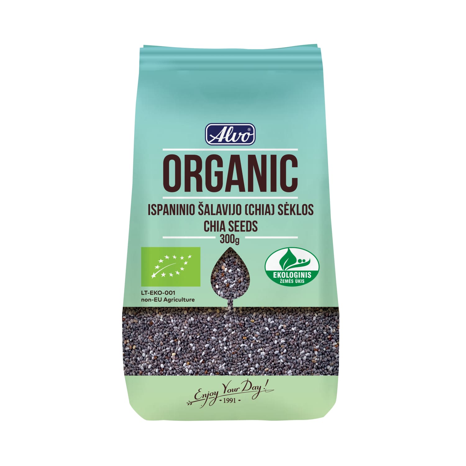 Ekol. ispaninio šalavijo sėklos ALVO, 300 g