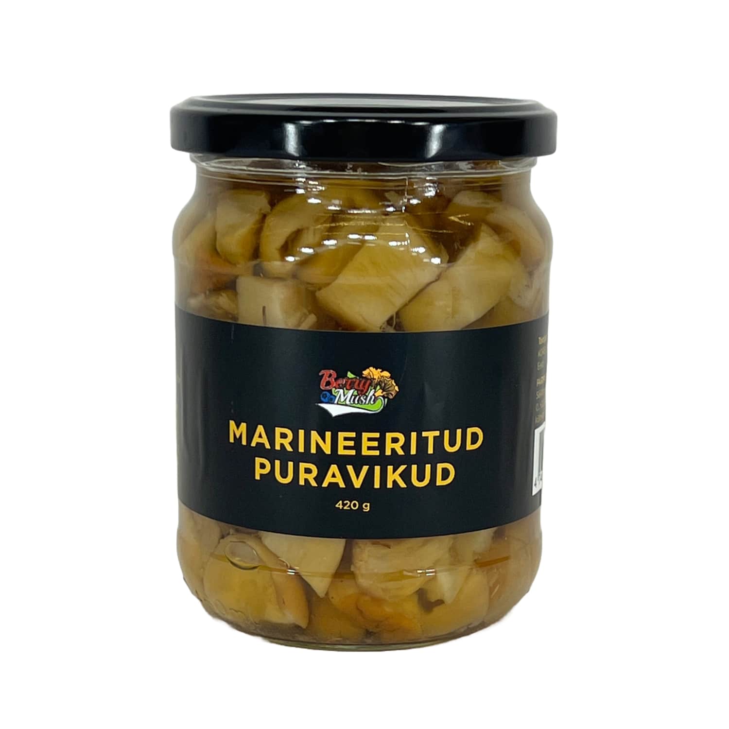 Marineeritud puravikud Berrymush 420g