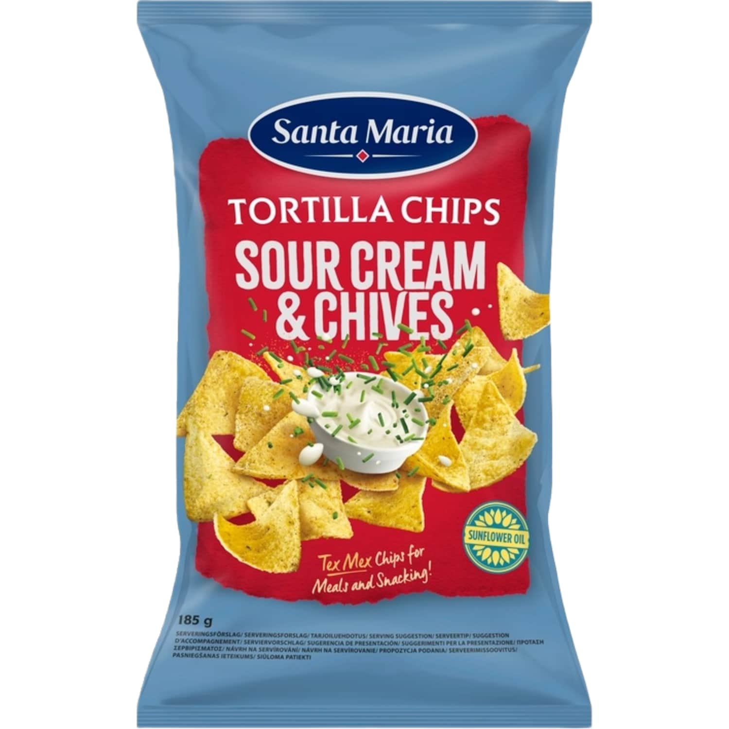 Tortillakrõps. hapuk.-murul. Santa Maria 185g