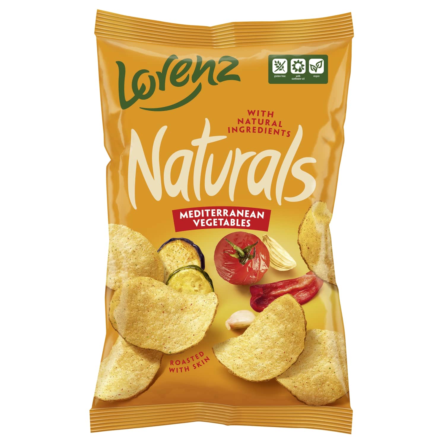Čipsi Lorenz Naturals ar vidusj. dārz.g. 100g