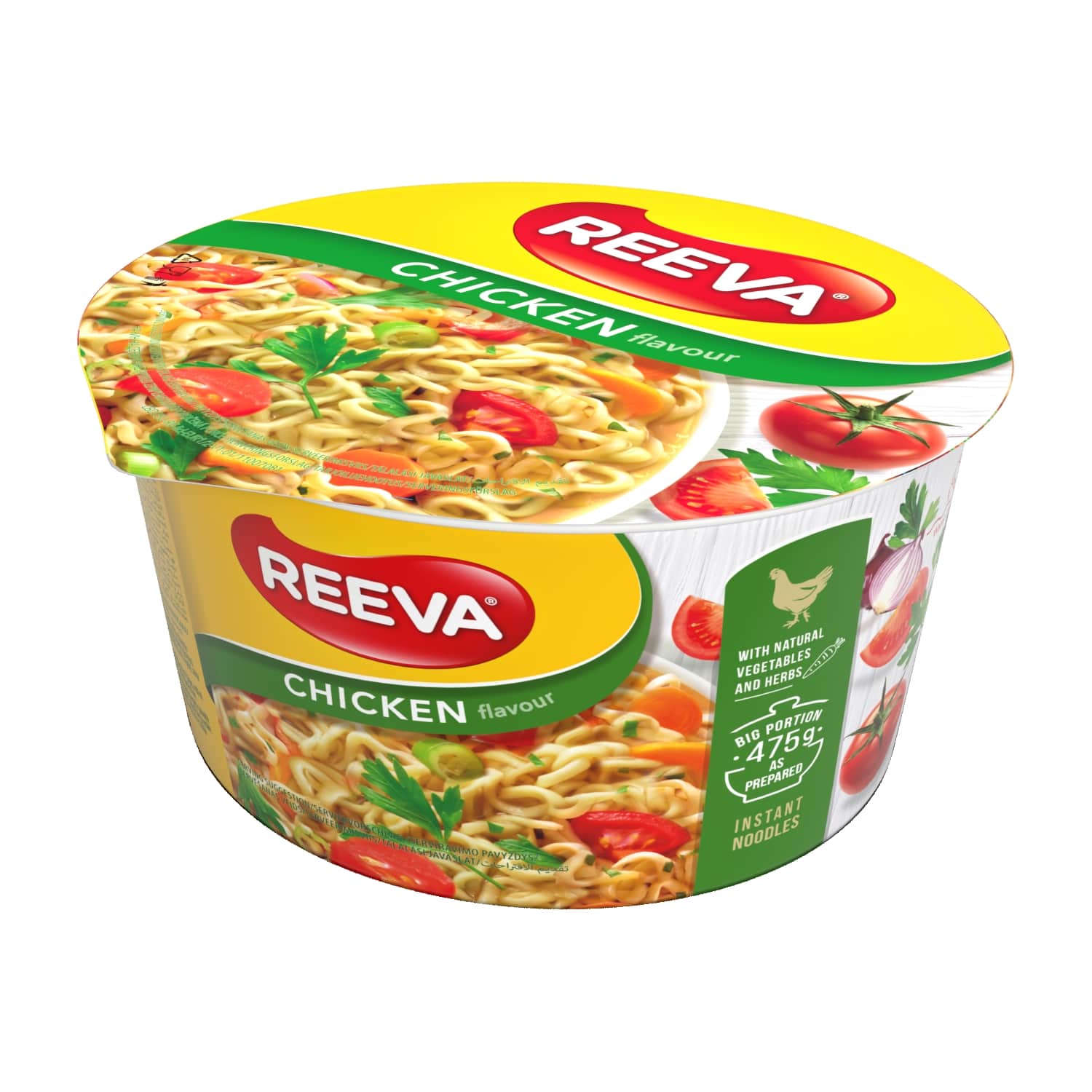 Nūdeles Reeva ar vistas garšu 75g