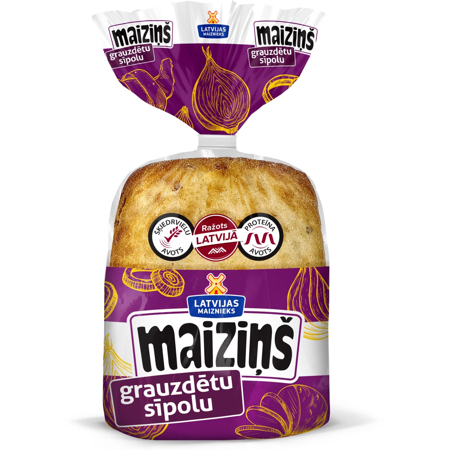 Maiziņš LM ar grauzdētiem sīpoliem 240g