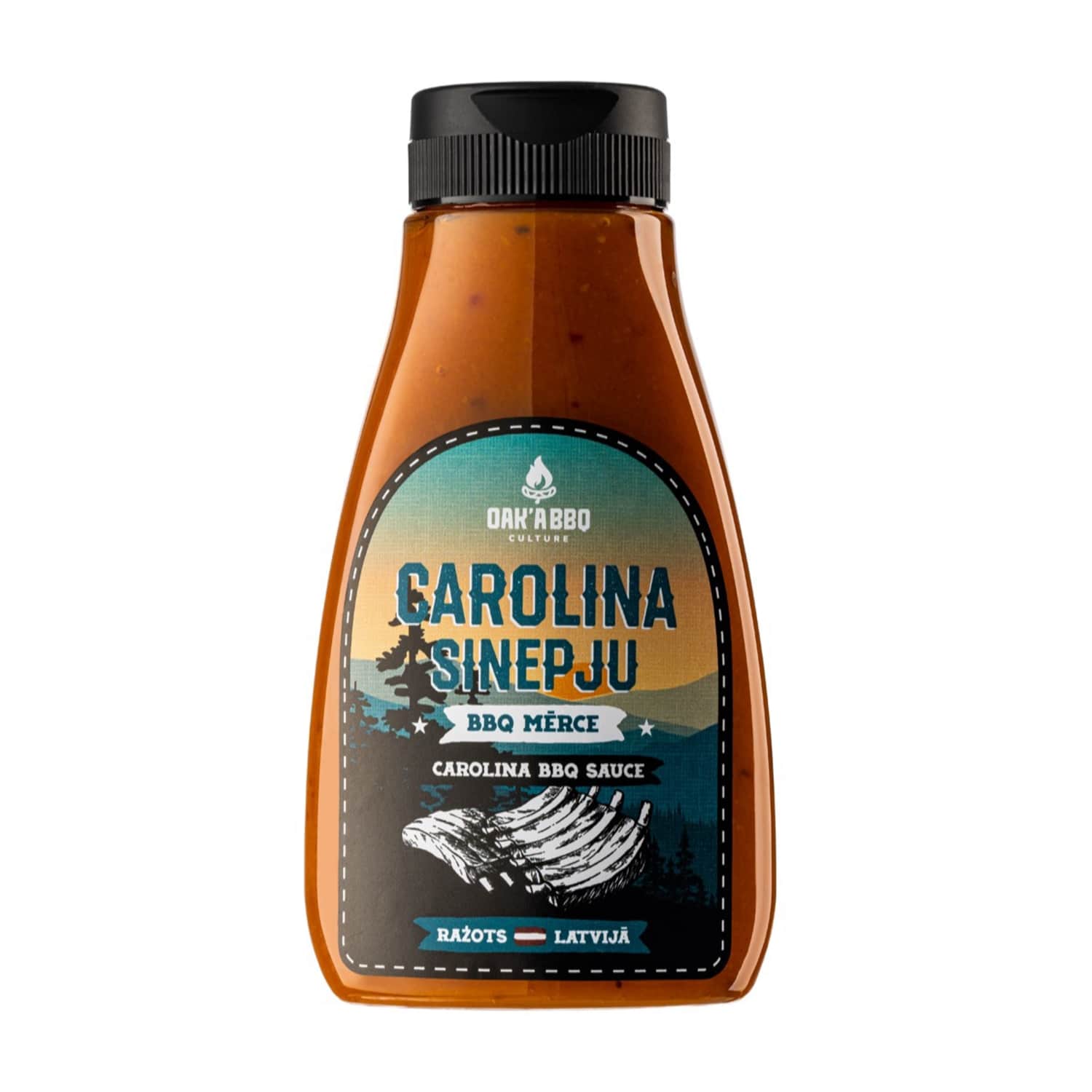 Mērce Oak'a BBQ carolina sinepju 270g