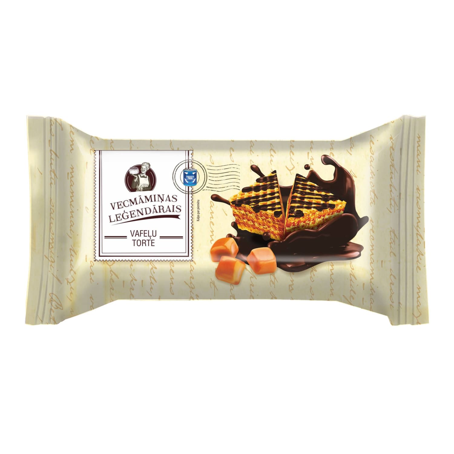 Vafeļu torte Vecmāmiņas Leģendārais 200g