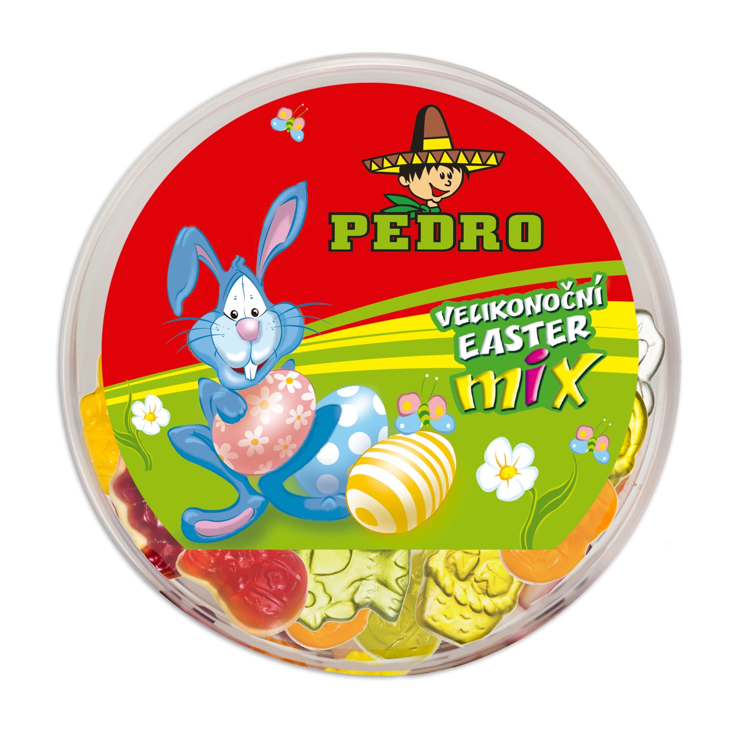 Puuvilj.maits.žel.kommid Pedro Easter 400g