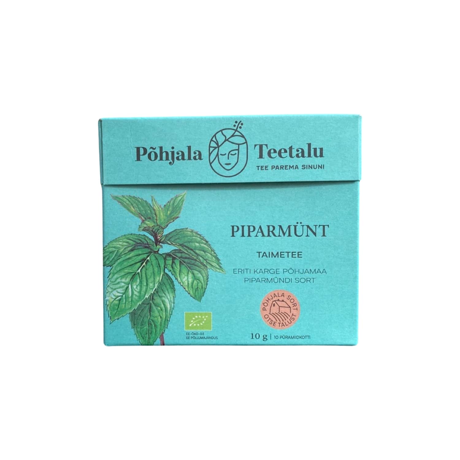 Taimetee Piparmünt Põhjala Teetalu öko 10x1g