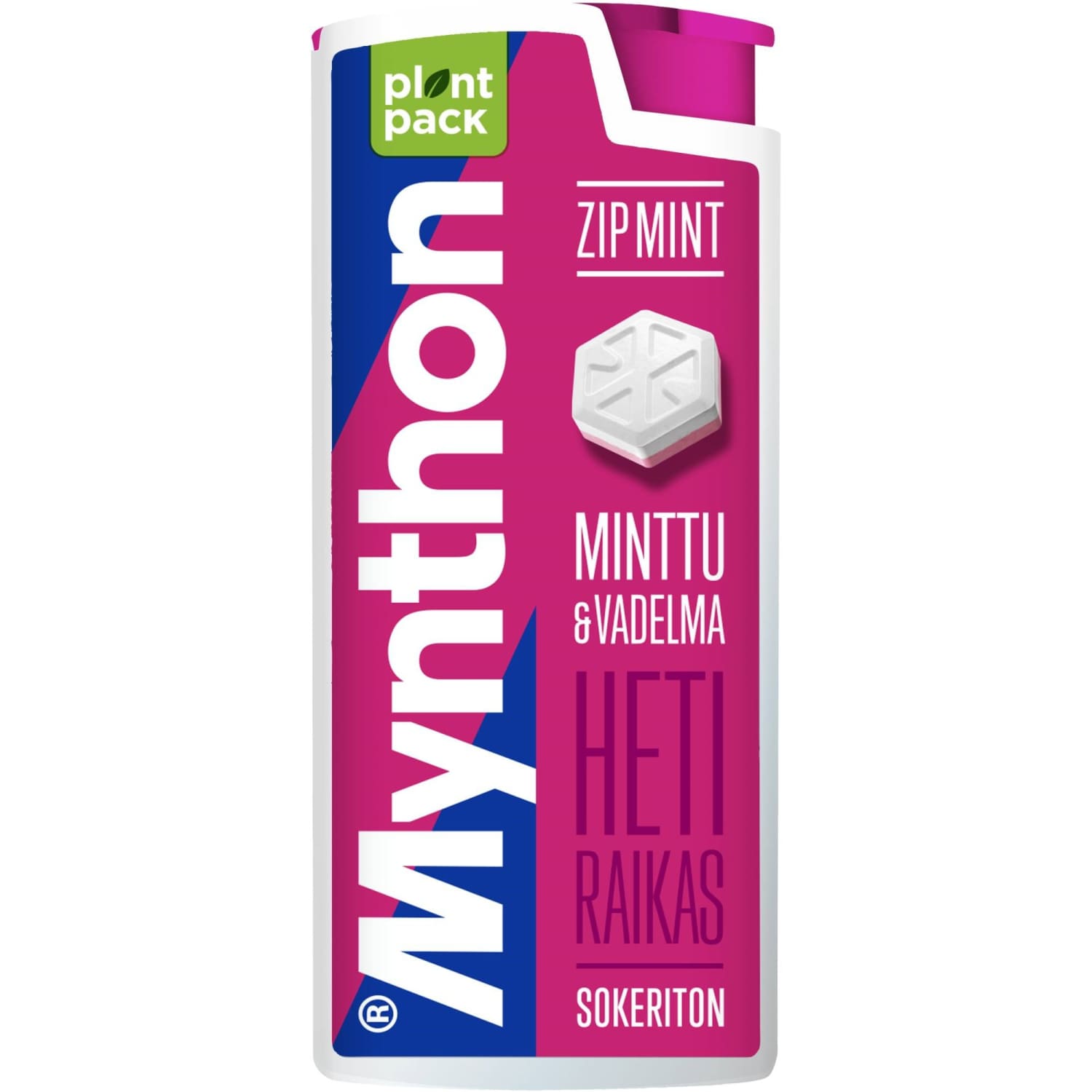 Pastilas Mynthon Zipmint Raspberry 30g
