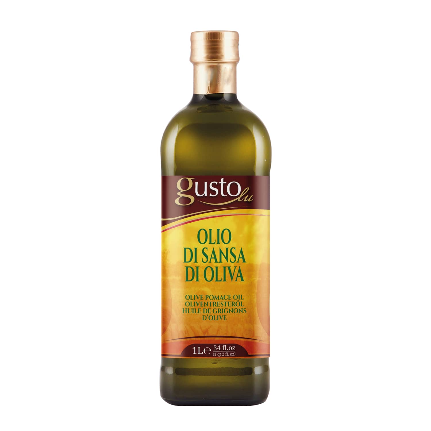 Olīvu izspaidu eļļa Gustolu 1l