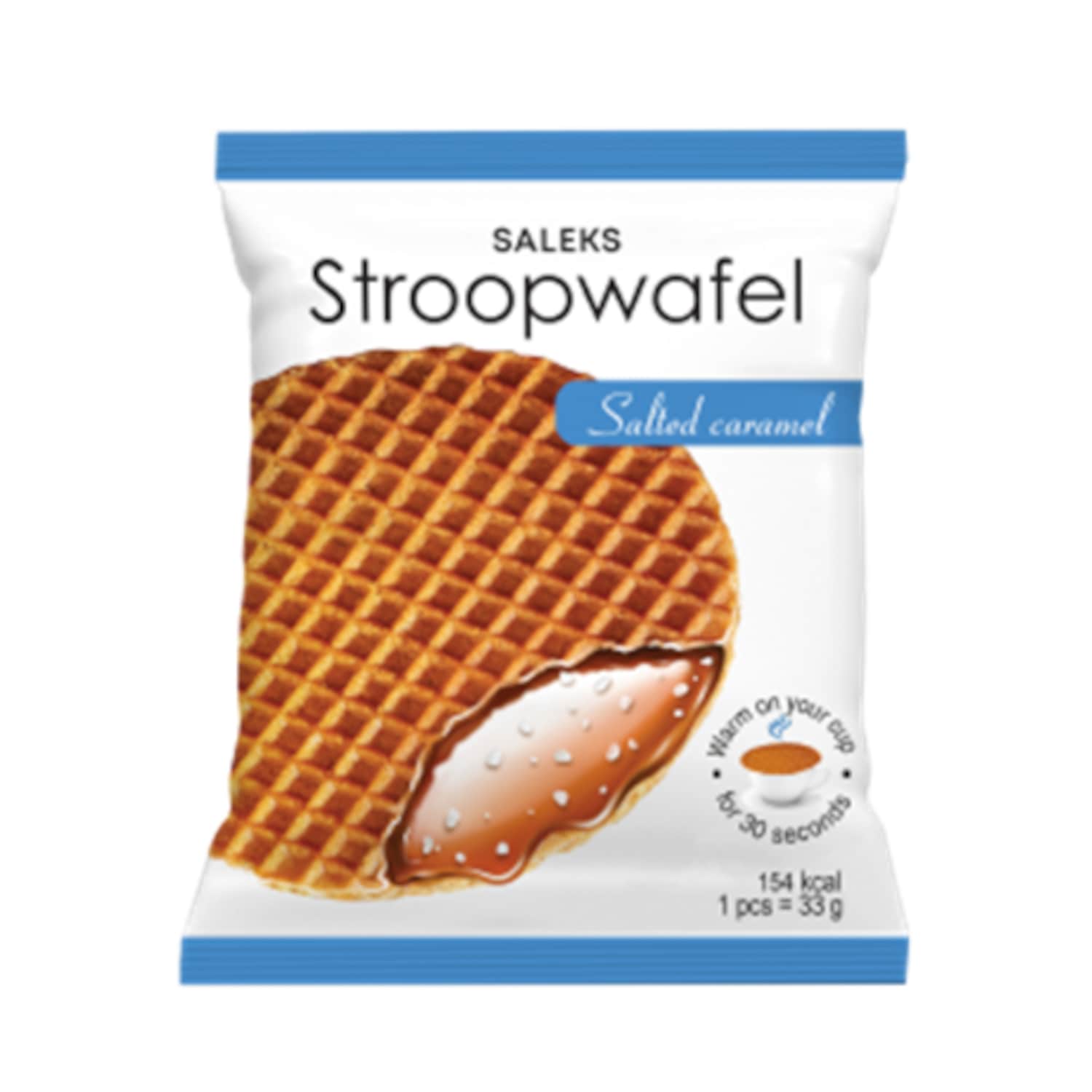 Vafeles Stroopwafel ar sālītu kar. pild. 33g