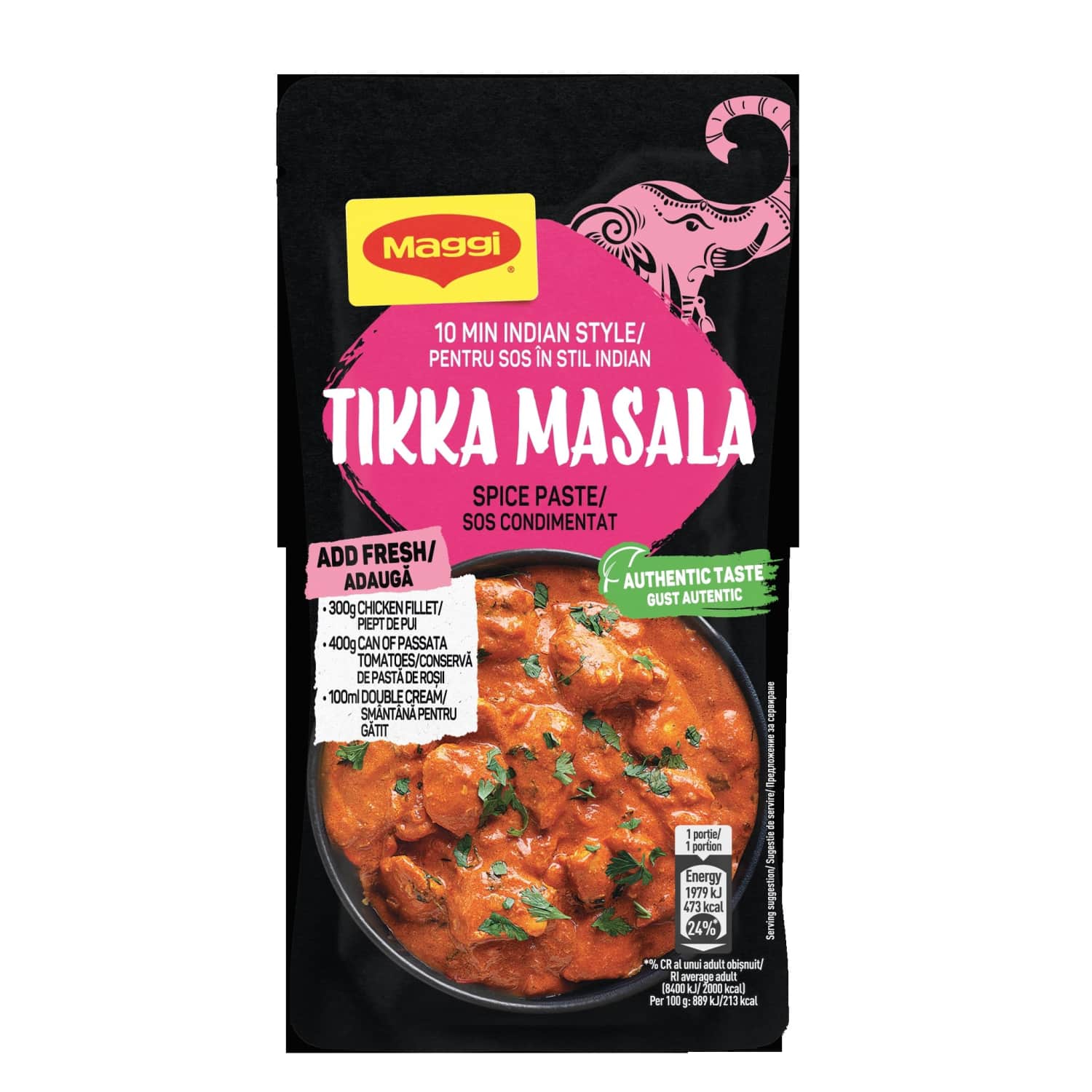 Vistas mērce Maggi Tikka Masala 65g