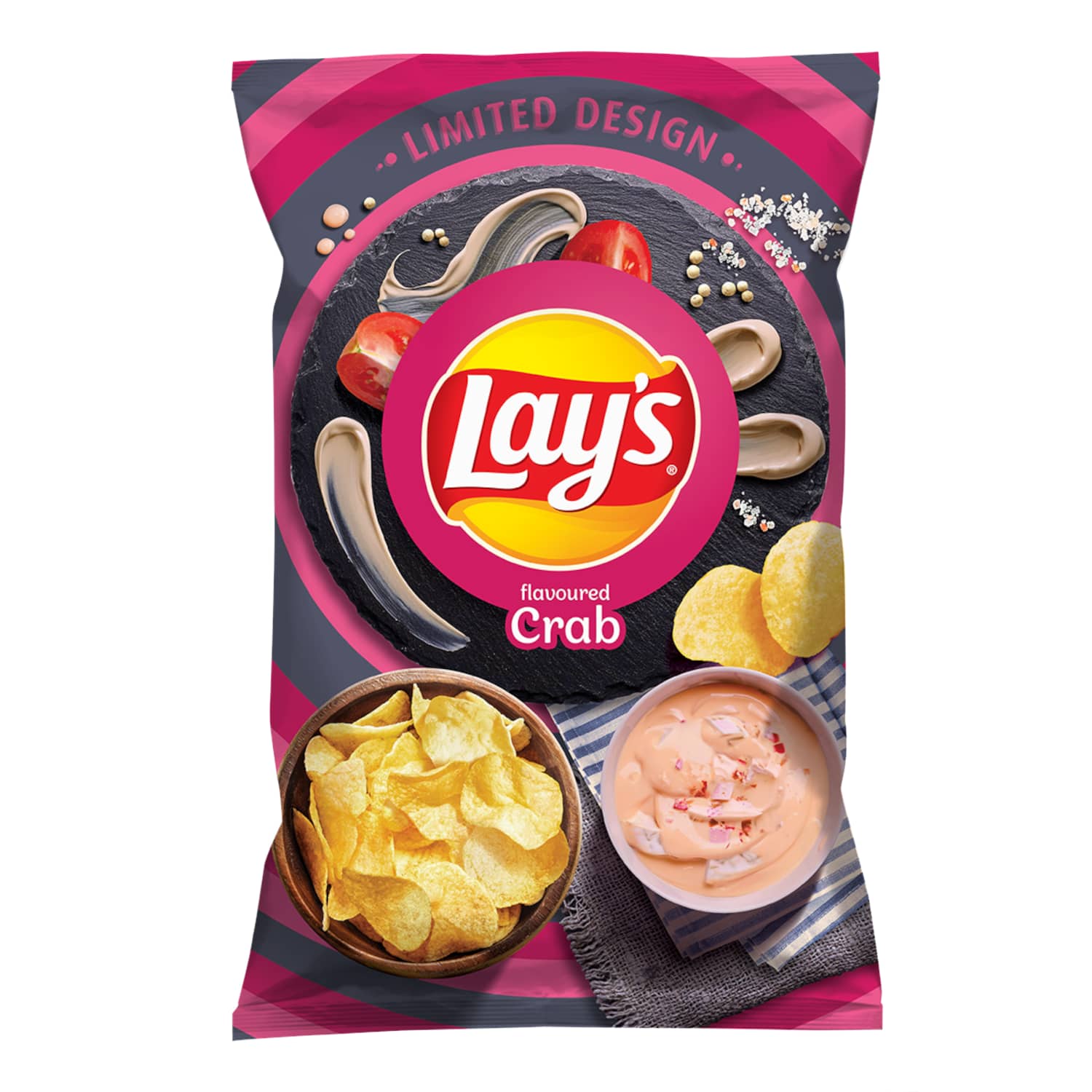Kartupeļu čipsi Lay's ar krabju garšu 130g