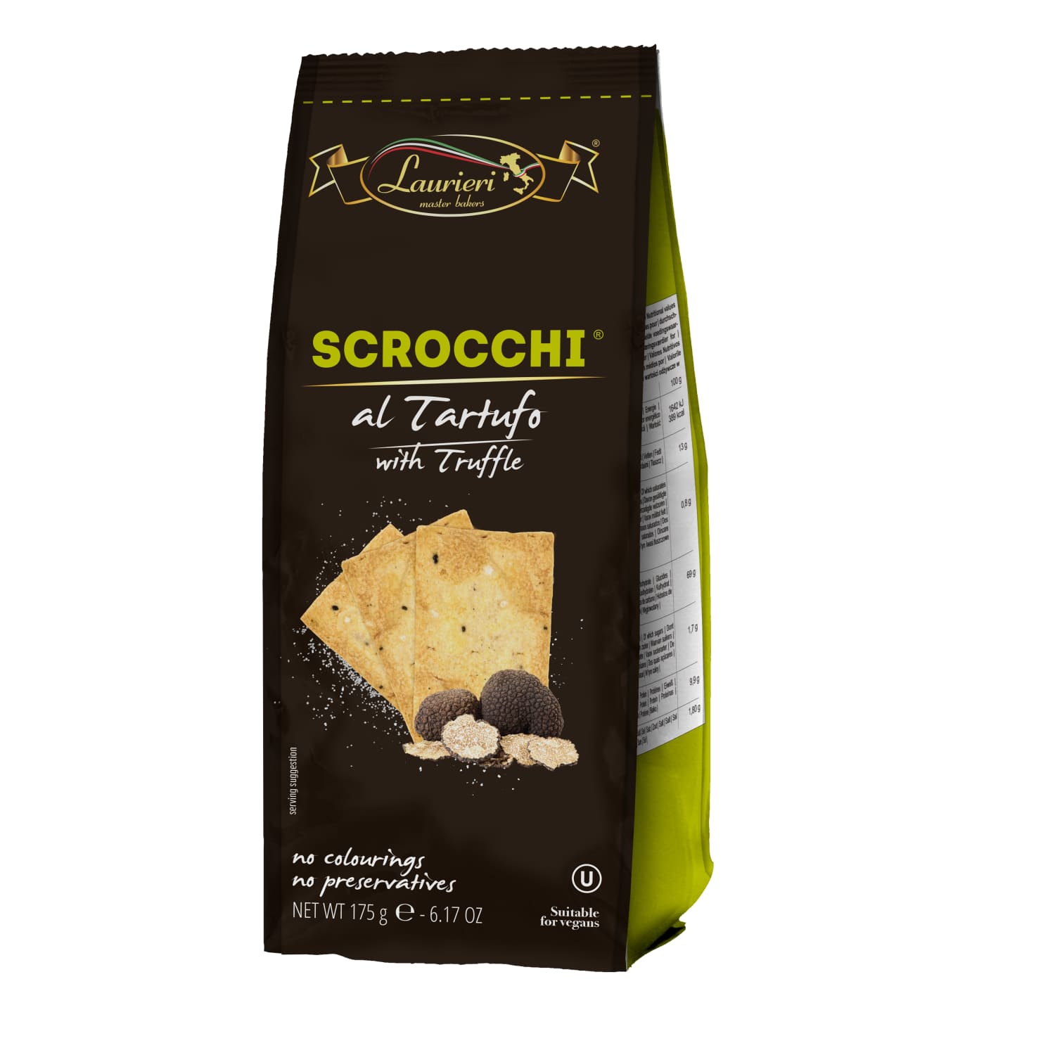 Kreekerid Laurieri Scrocchi trühvliga 175g