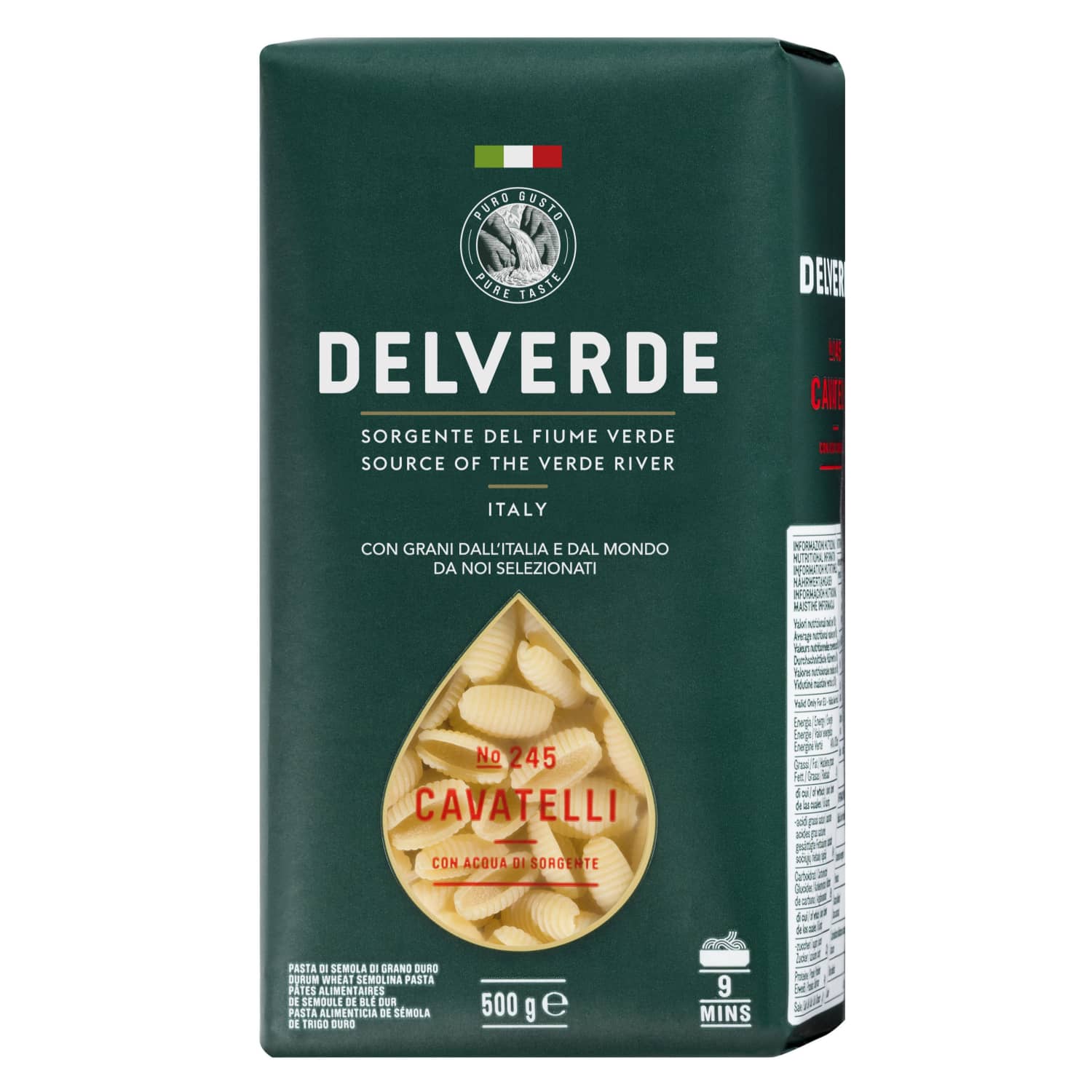 Makaronai DELVERDE CAVATELLI, 500 g