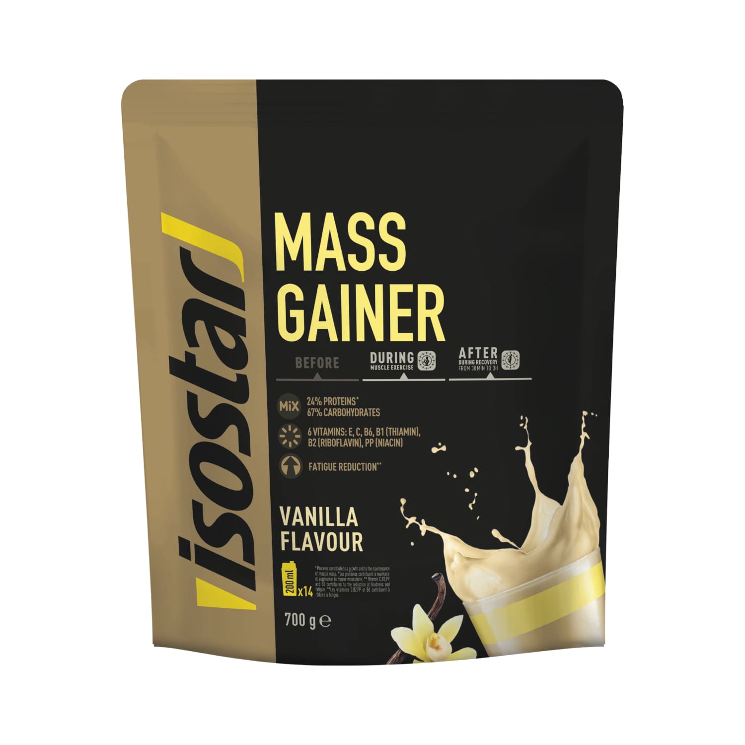 Pulber Isostar Mass Gainer vanilje 700g