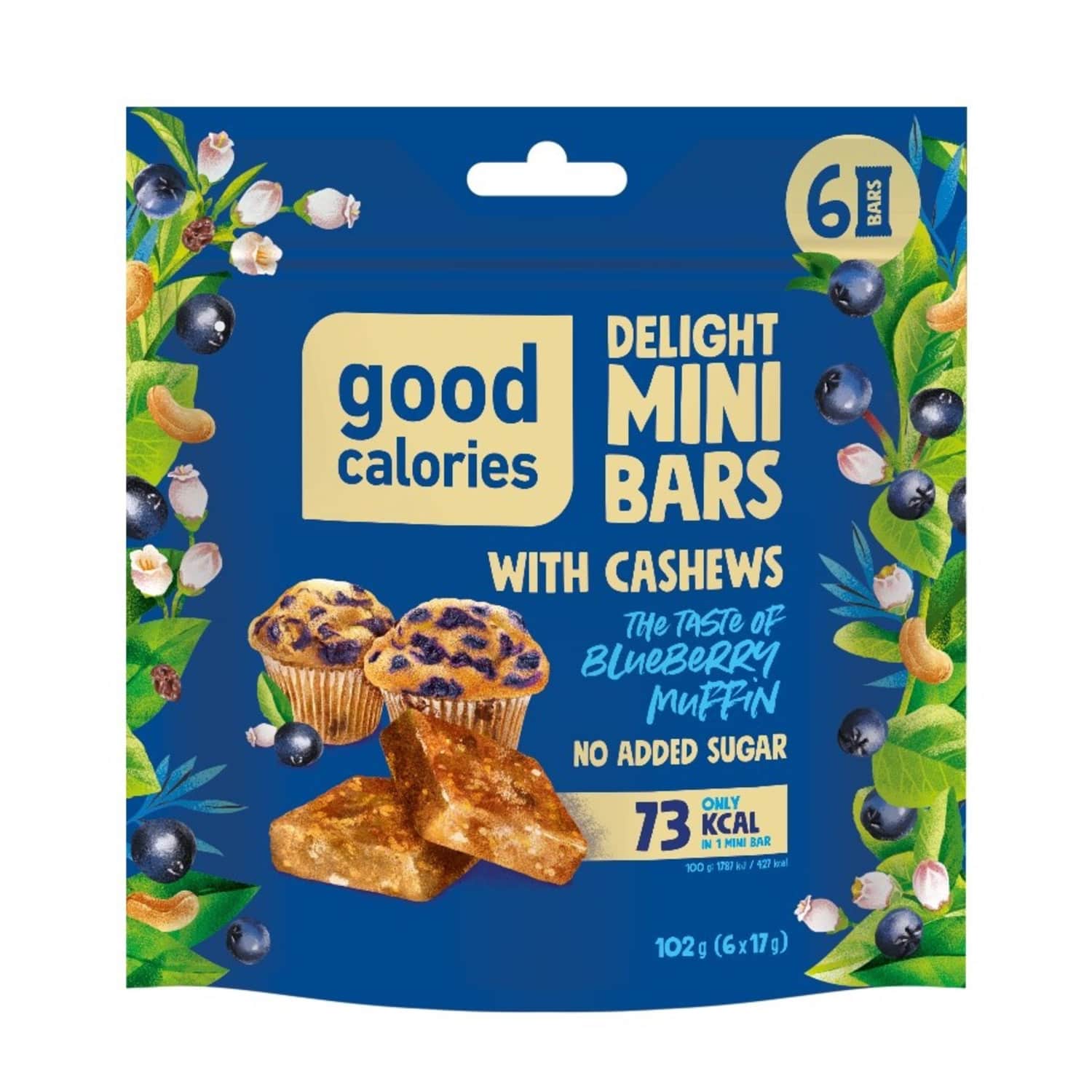 Riek. bat. Good Calories mini ar mellen. 102g