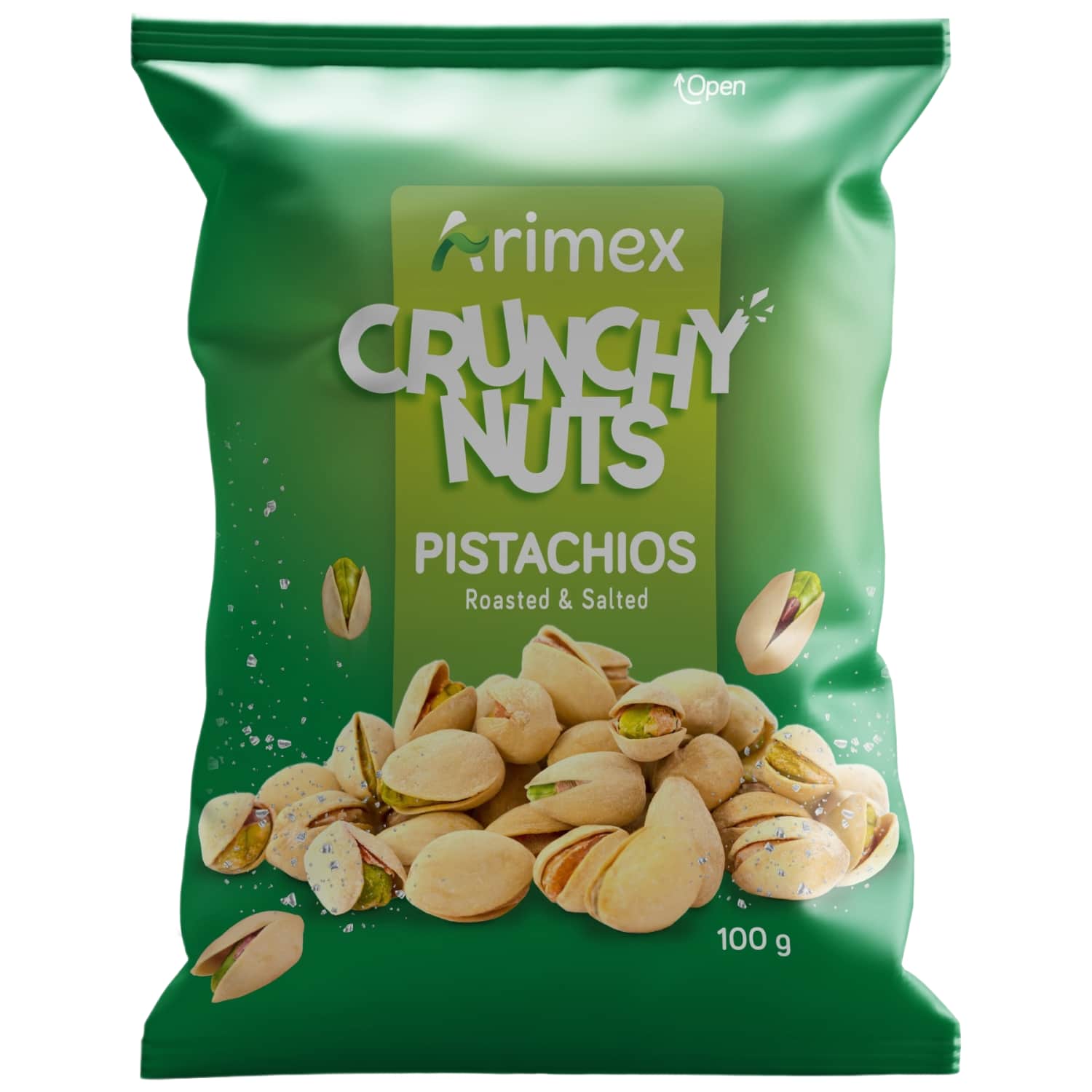 Kep. pistacijos su dr. CR.NUTS ARIMEX, 100 g
