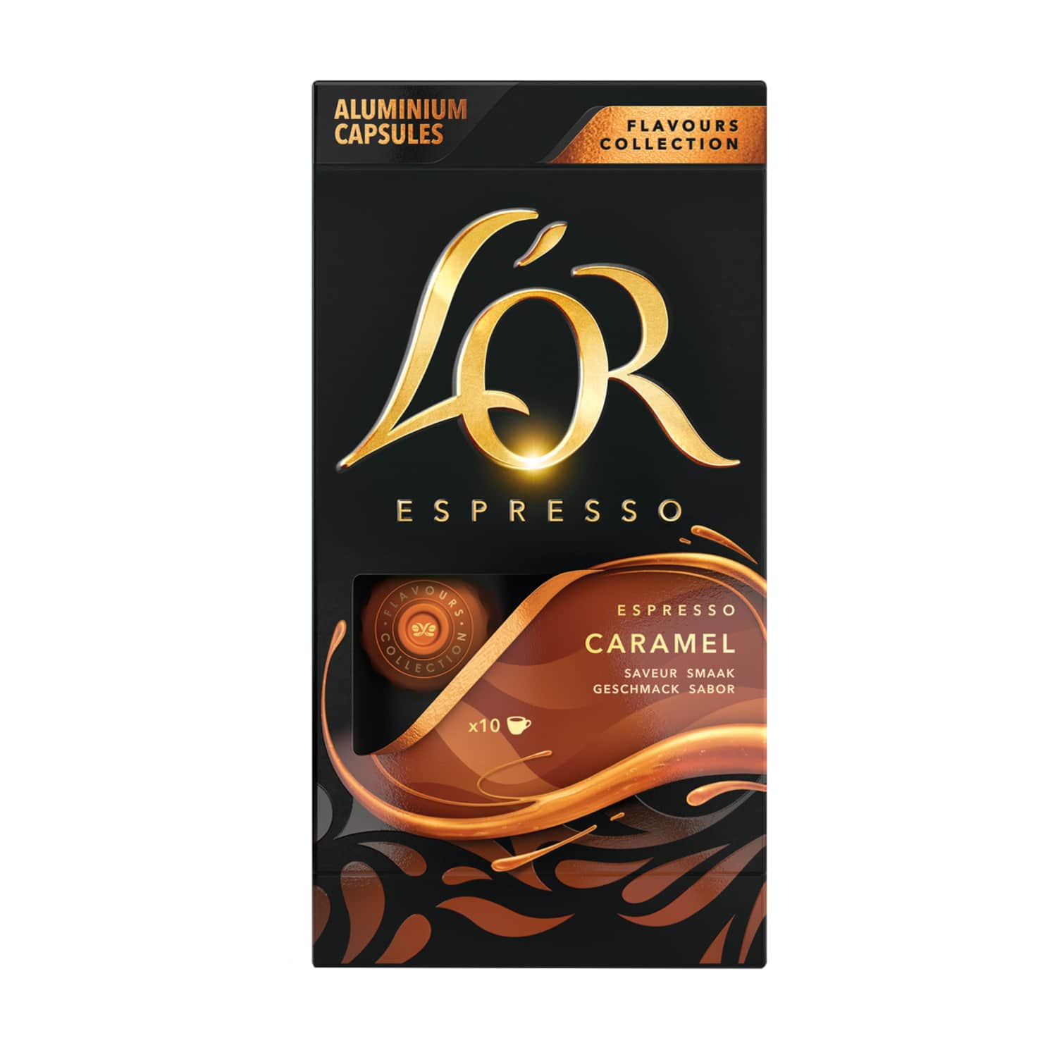 Kafijas kapsu. Lor ar karameles garšu 10x5,2g