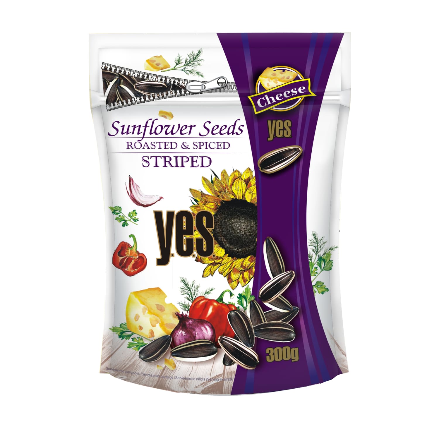 Päevalilleseem. triib. juustumait. Yes 300g