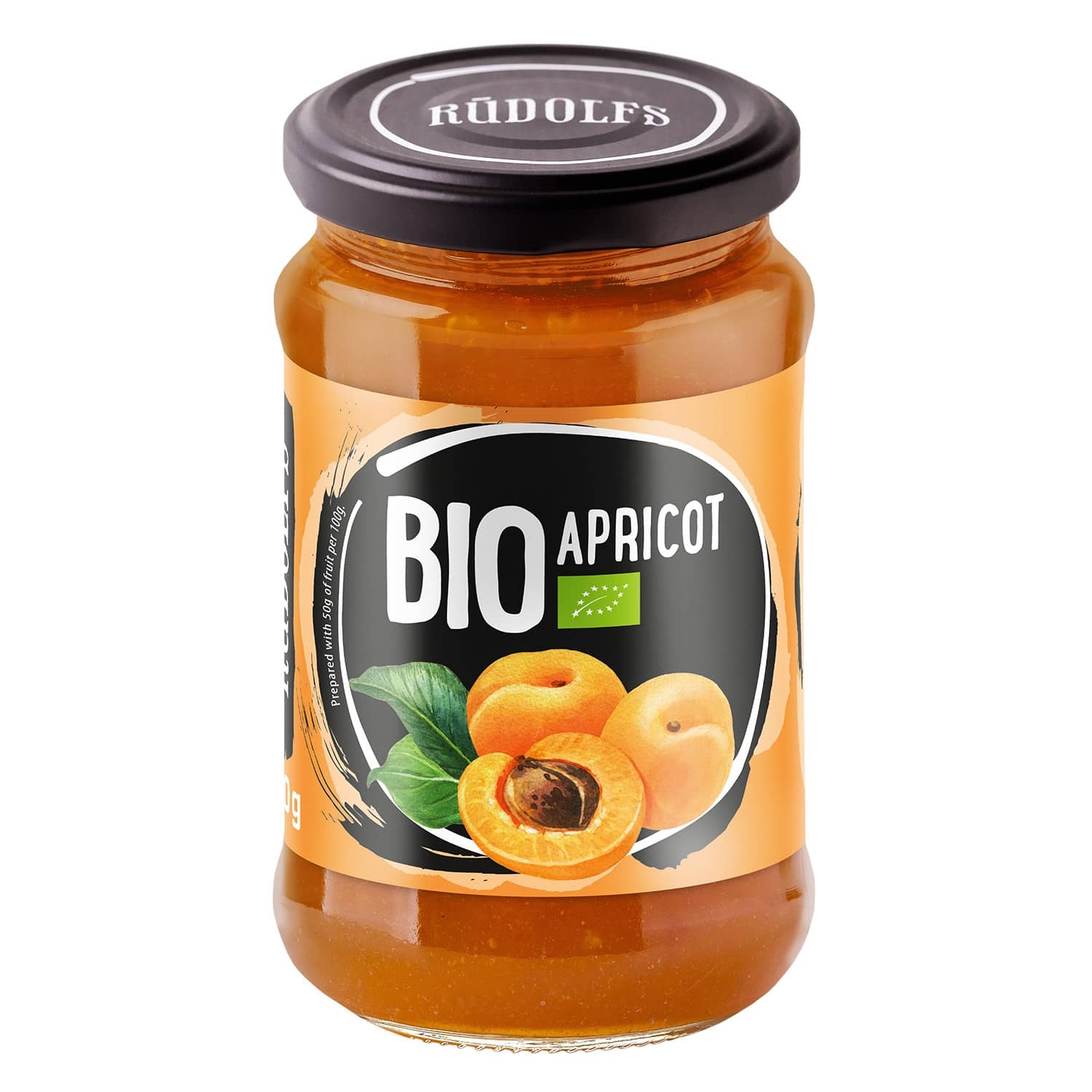 Ievārijums Rūdolfs aprikožu BIO 400g