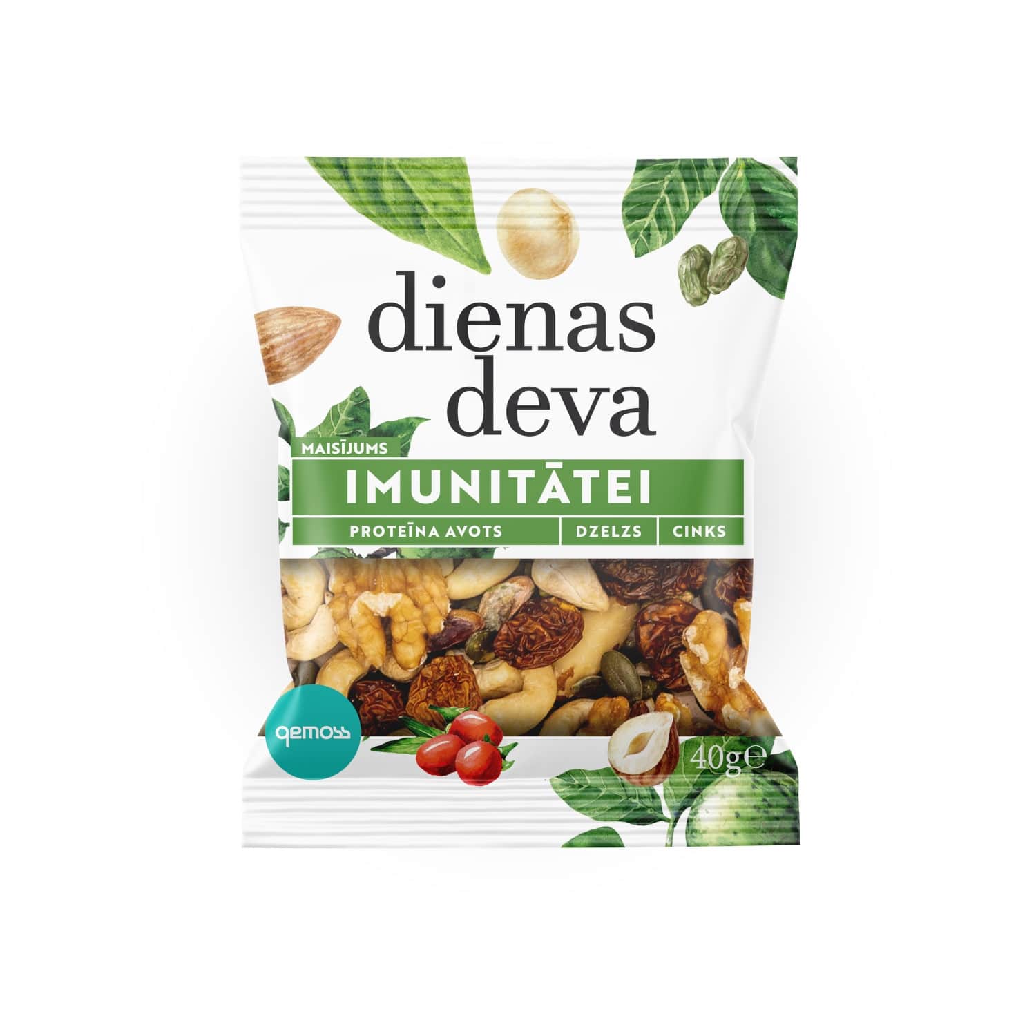 Riekstu maisījums Dienas deva imunitātei 40g