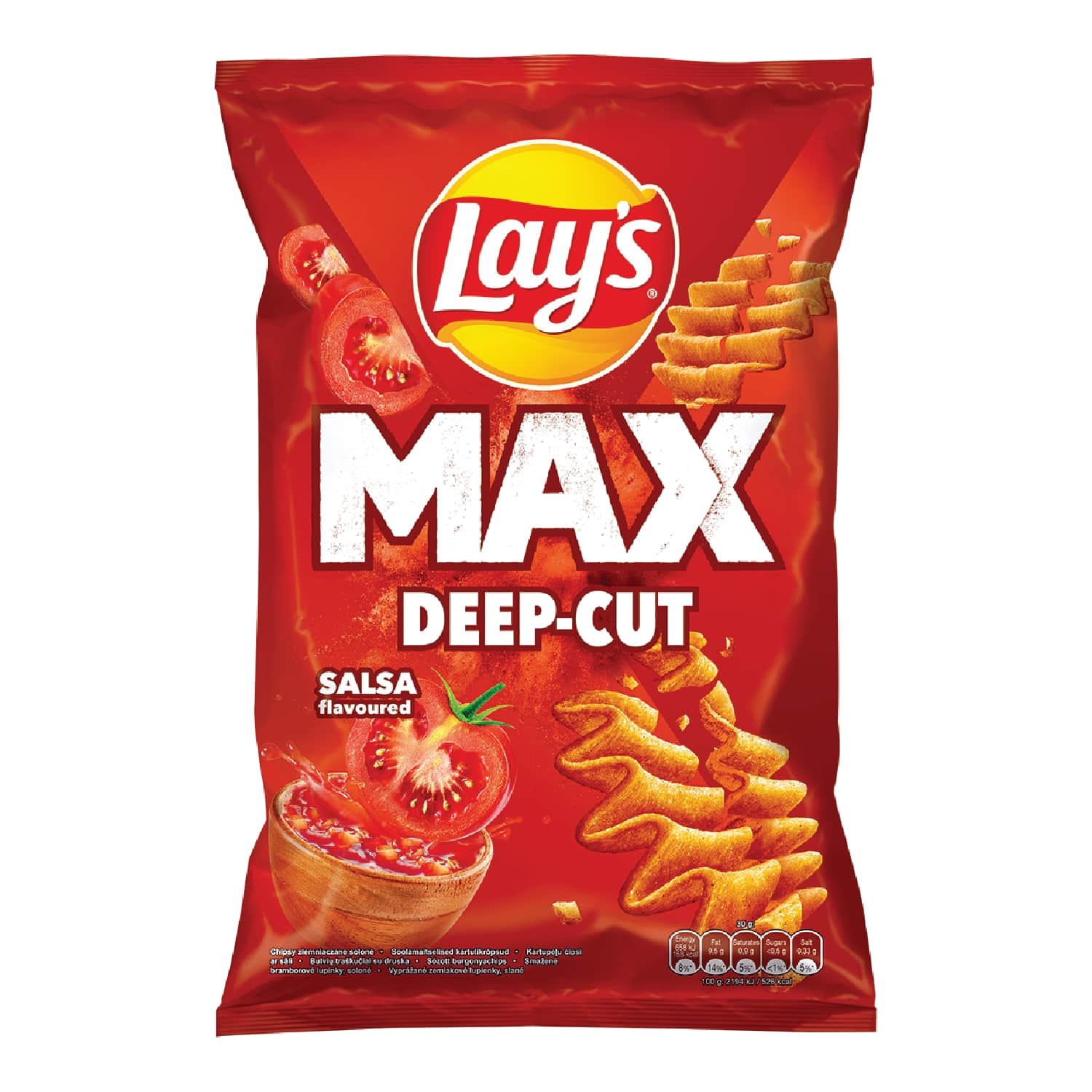 Salsos sk. traškučiai LAY'S MAXX, 120 g