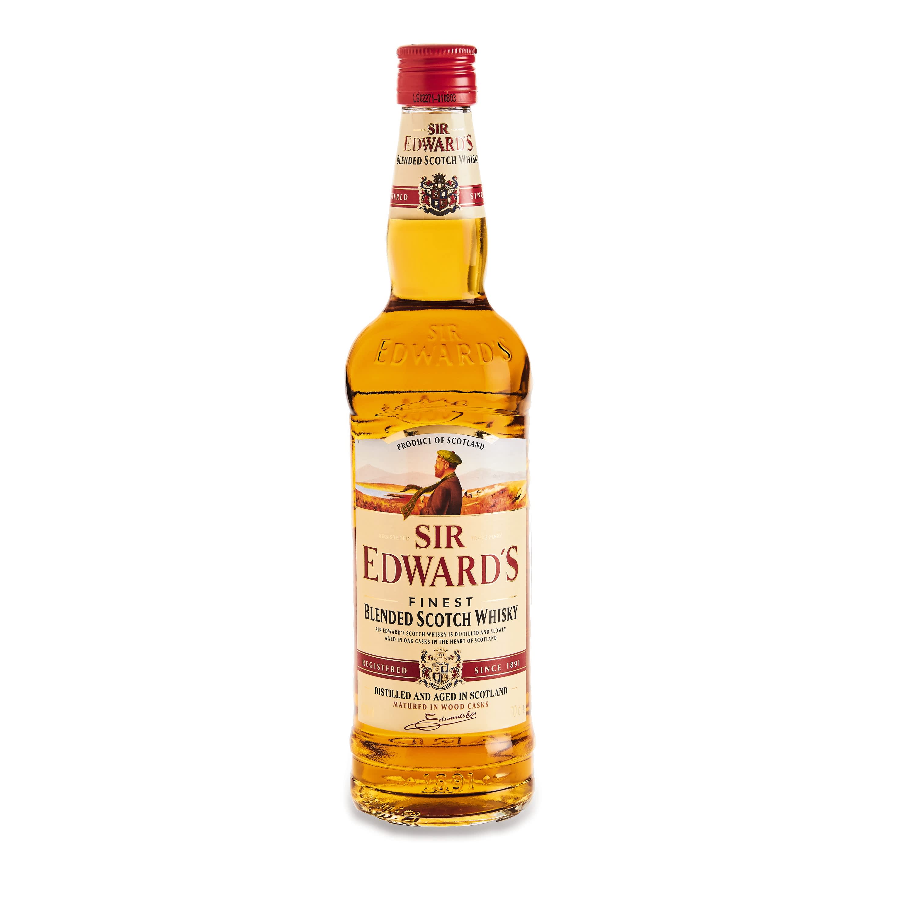 Viskijs Sir Edwards 40% 0,7l