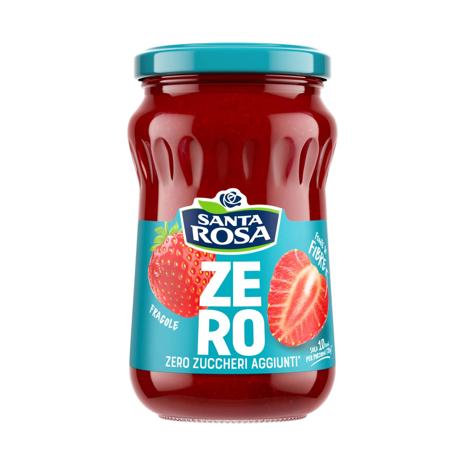 Zemeņu ievār. Zero Santa Rosa ar sald. 300g
