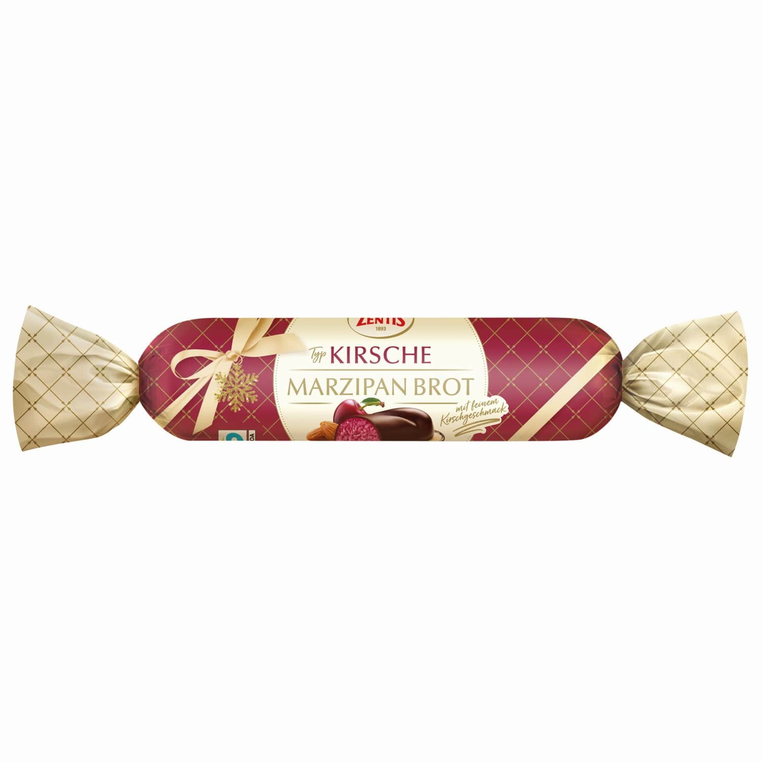Marcipāns Zentis ar šokol., ķiršu garšas 100g