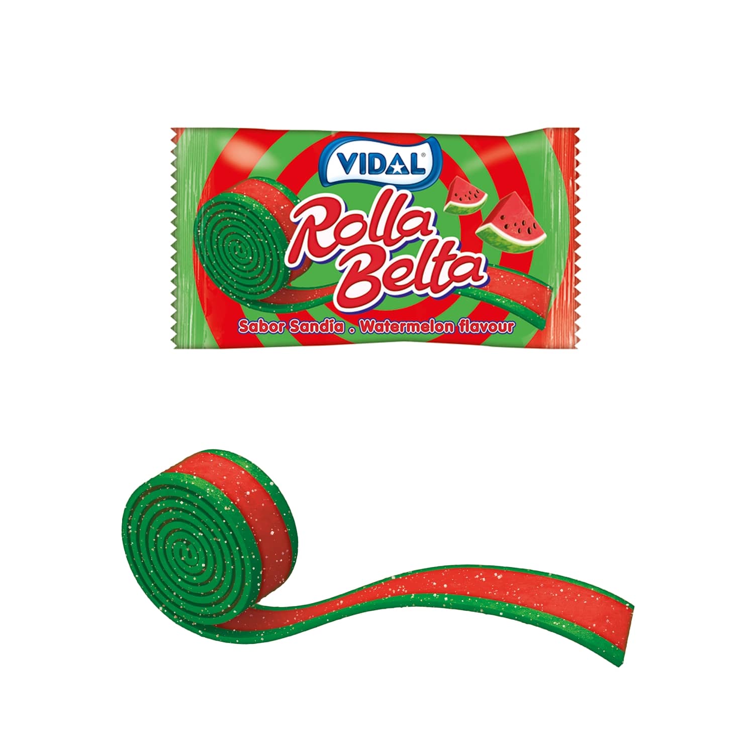 Želejas konf. Watermelon Rolla Belta 19g