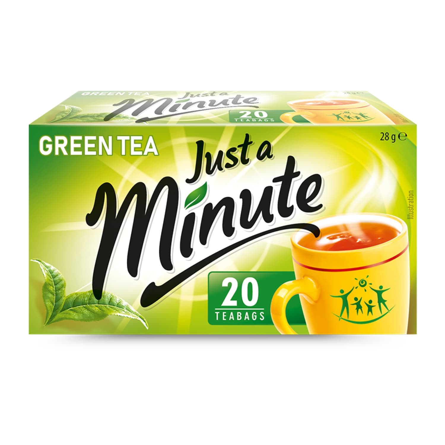 Roheline tee Just a Minute 20x1,4g