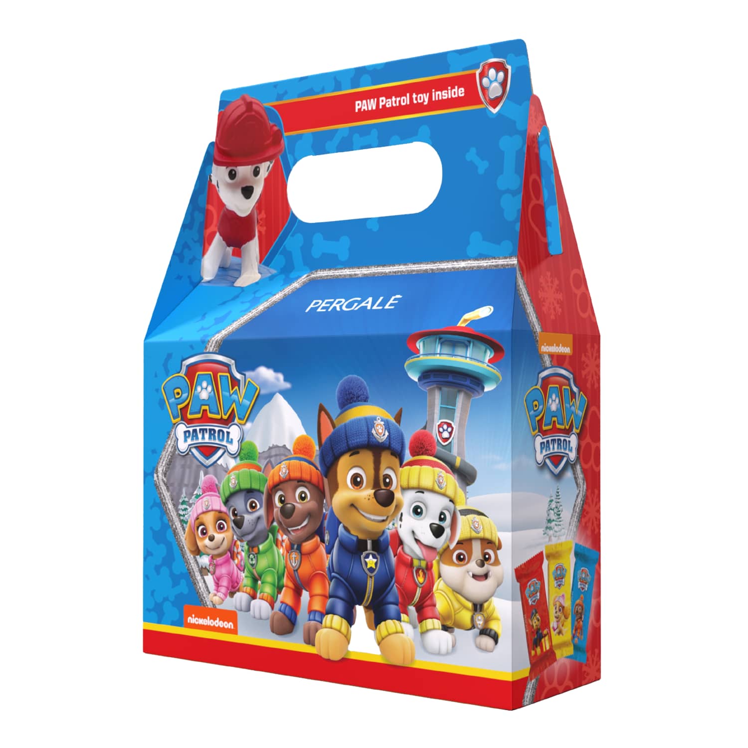 Saldumu izlase Ar Paw Patrol rotaļlietu 300g