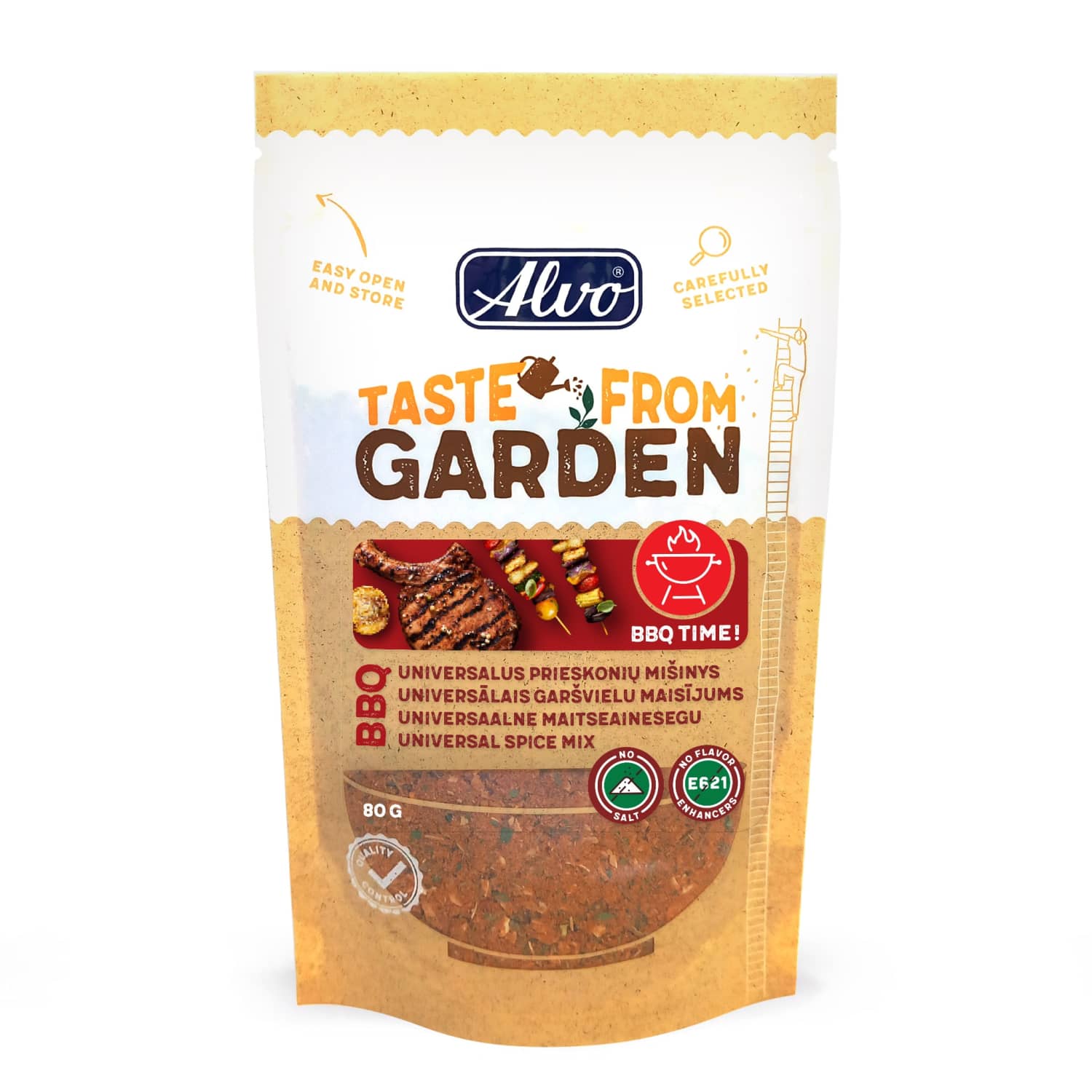 Universalus BBQ prieskonių mišinys, 80 g