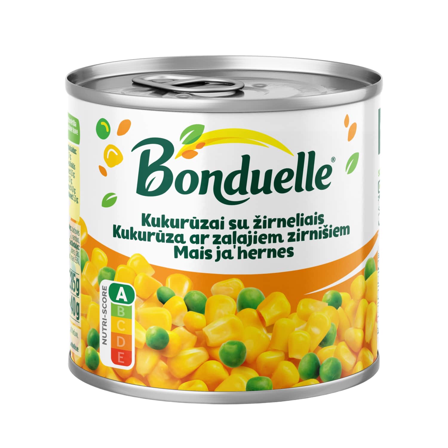 Kuk. mišinys su žirn. BONDUELLE, 425ml / 285g