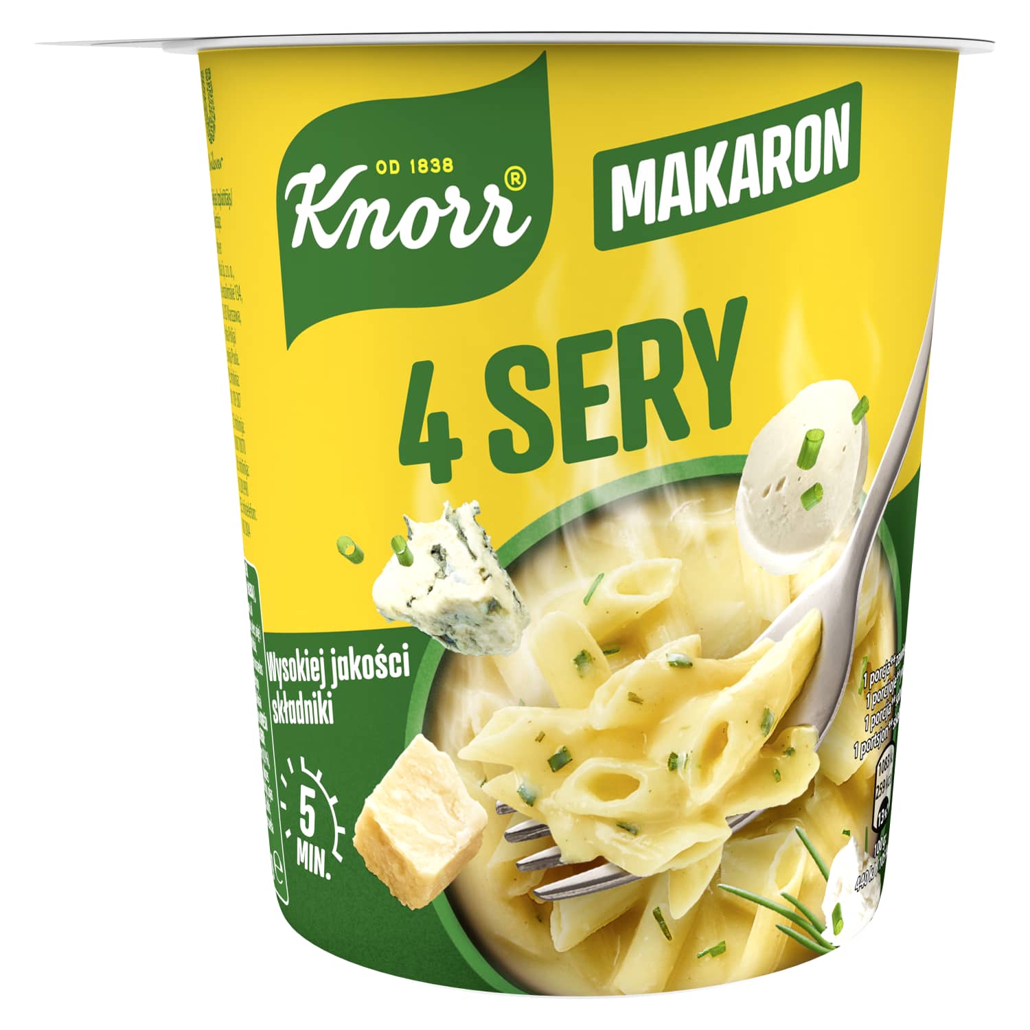 Pasta Knorr 4 juustuga 66g