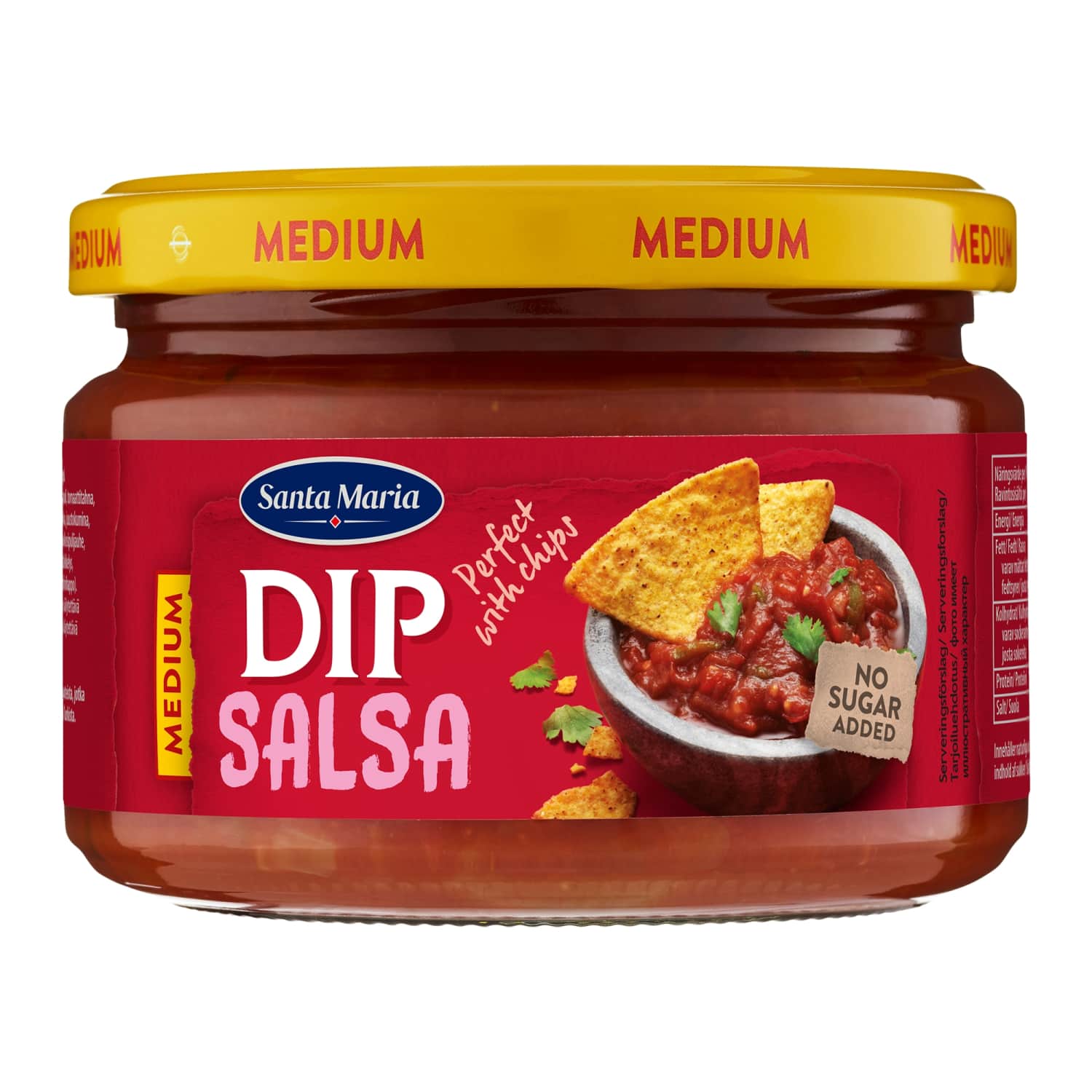 Salsas mērce Santa Maria vidēja asuma 250g