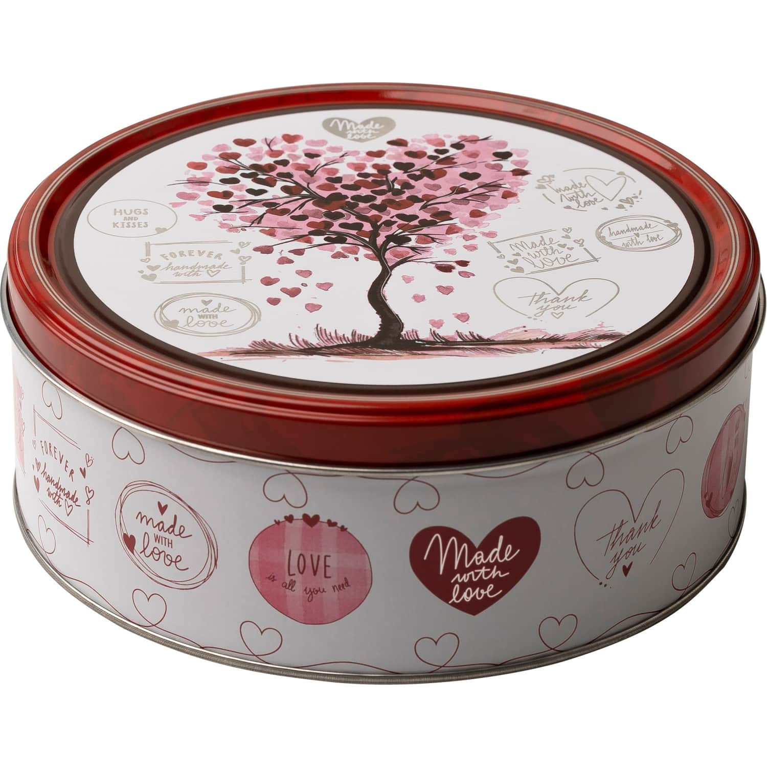 Sviestin. sausainiai JACOBSENS HEARTS, 150 g