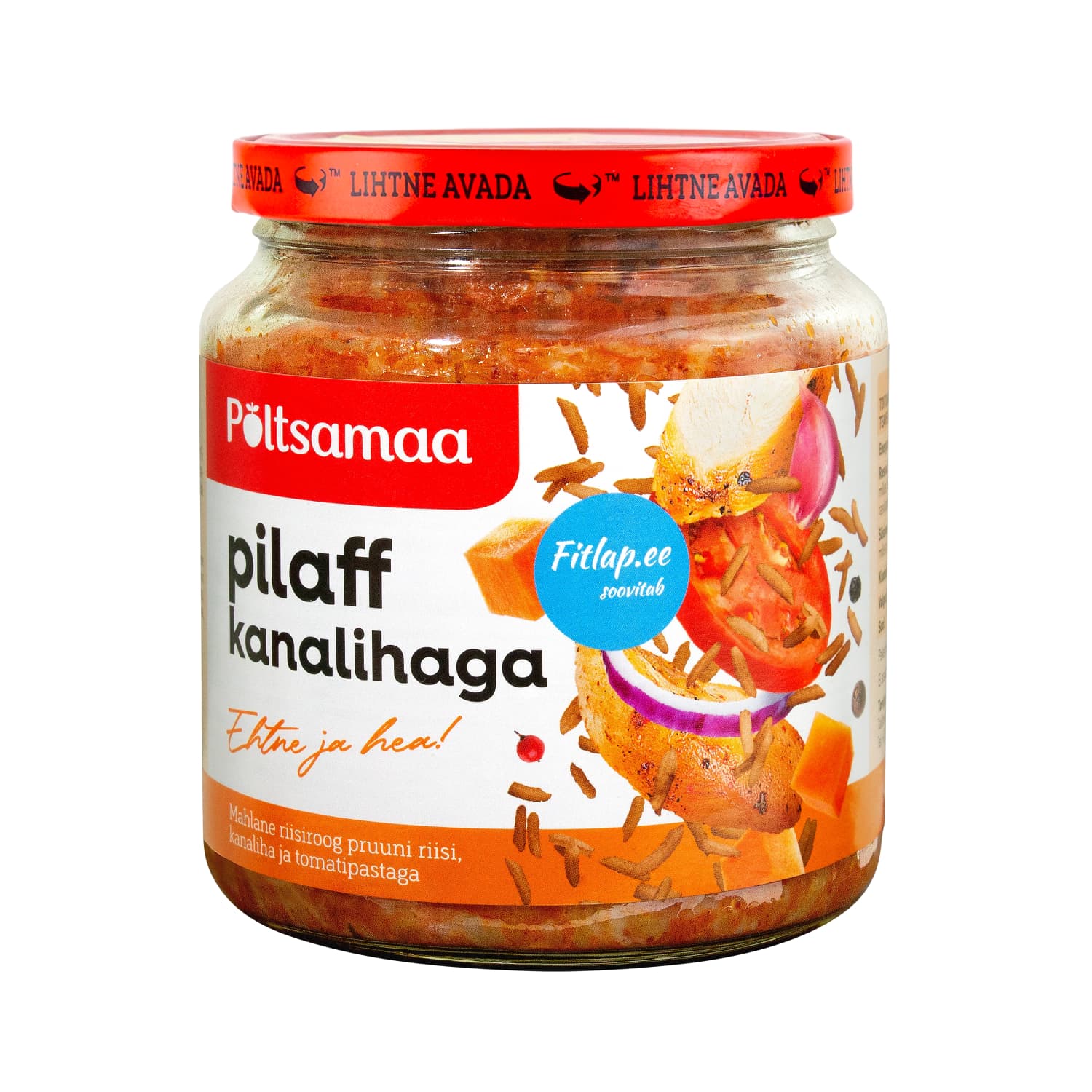 Pilaff kanalihaga Fitlap Põltsamaa 520g