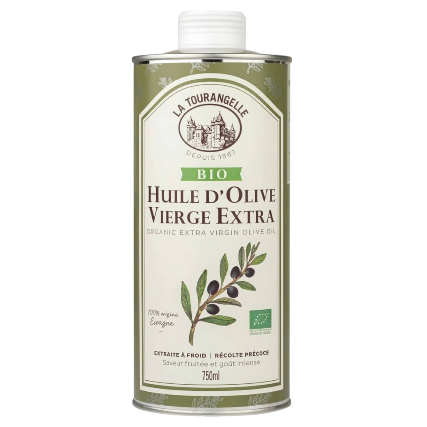 Ekol. alyv. aliejus LA TOURANGELLE, 750 ml