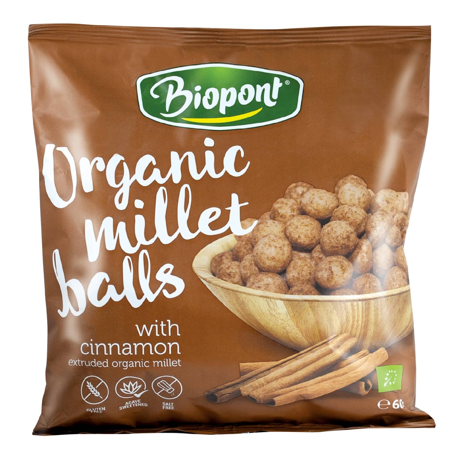 Ekol. sorų rutuliukai su cin. BIOPONT, 60 g