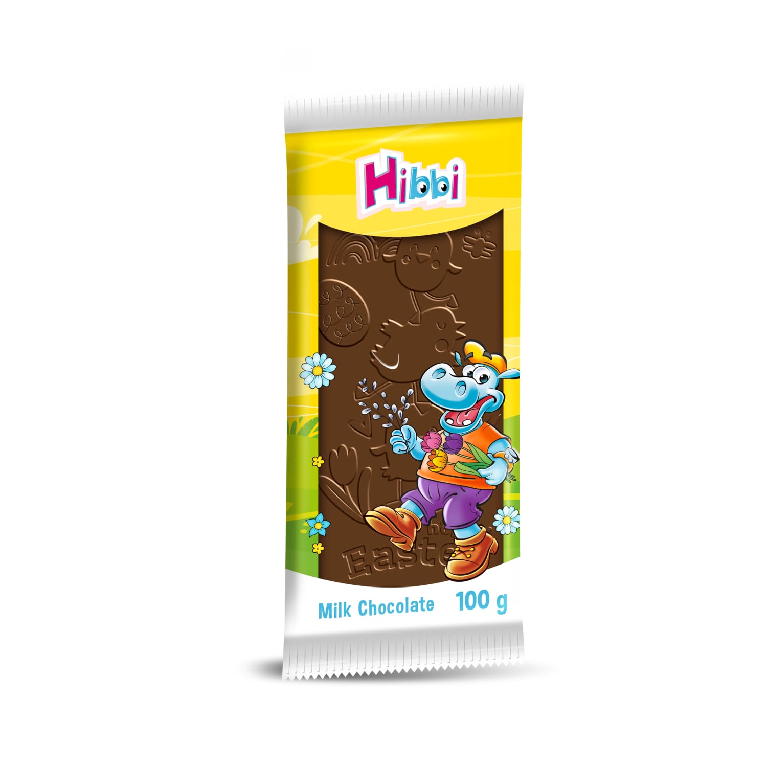 Piena šokolāde Hibbi Lieldienu 100g