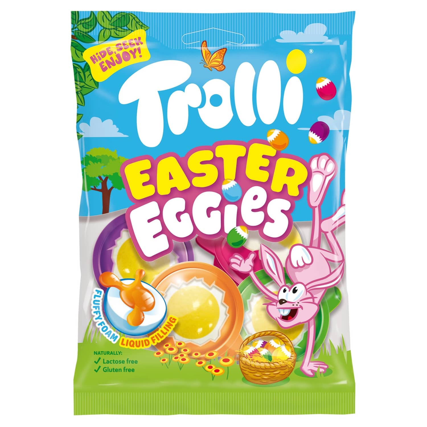Želejkonfektes Trolli Easter Eggies 75g