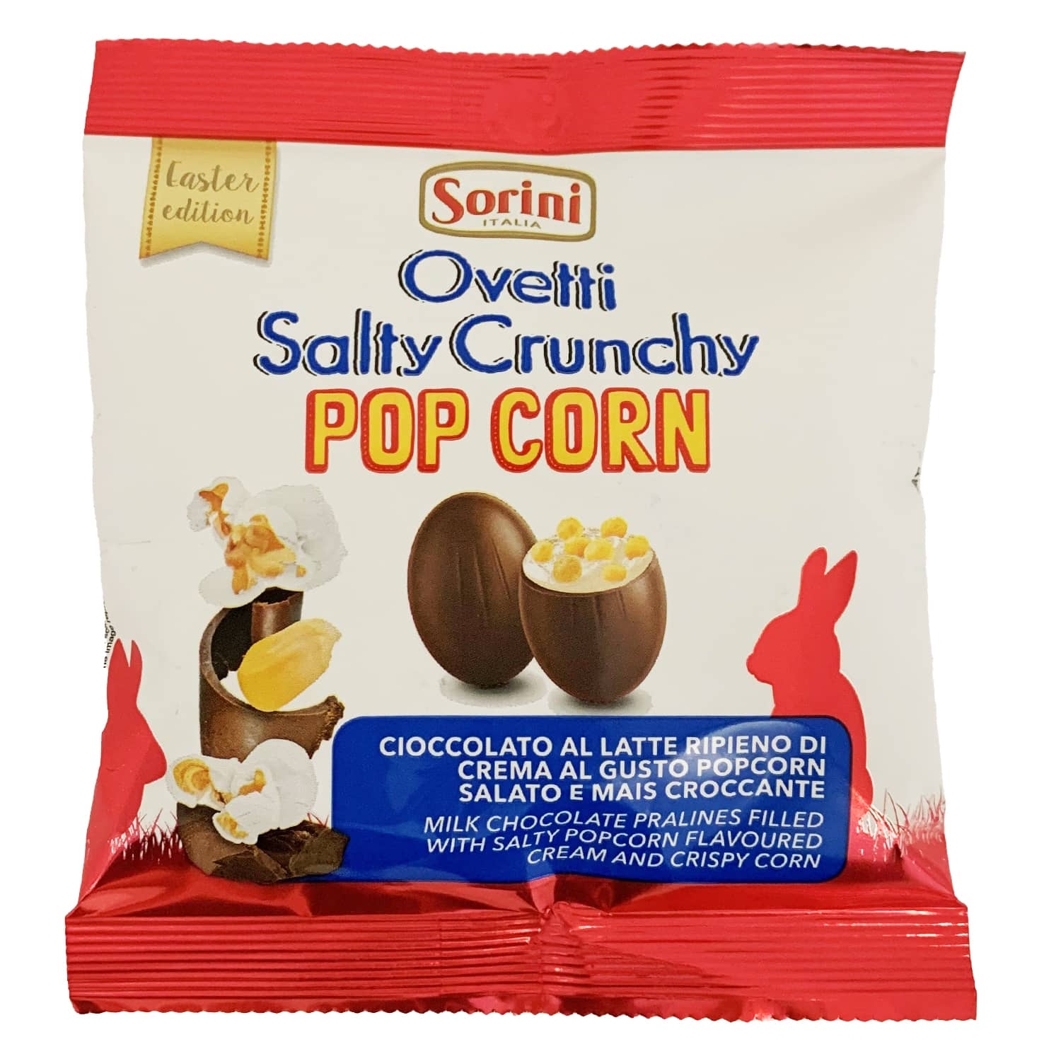 Šokolaadimunad Sorini popkorniga 80g