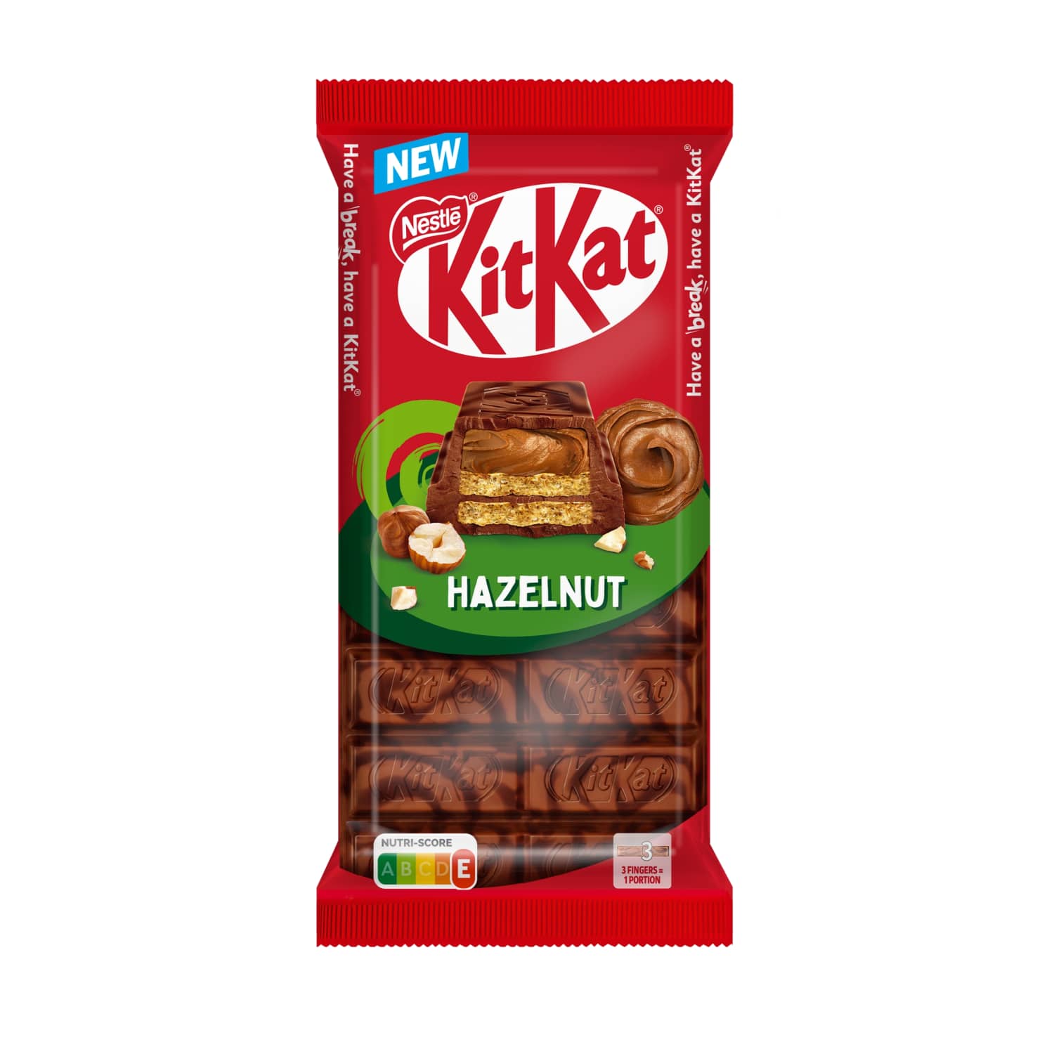Riešutų skonio šokoladas KIT KAT, 99 g