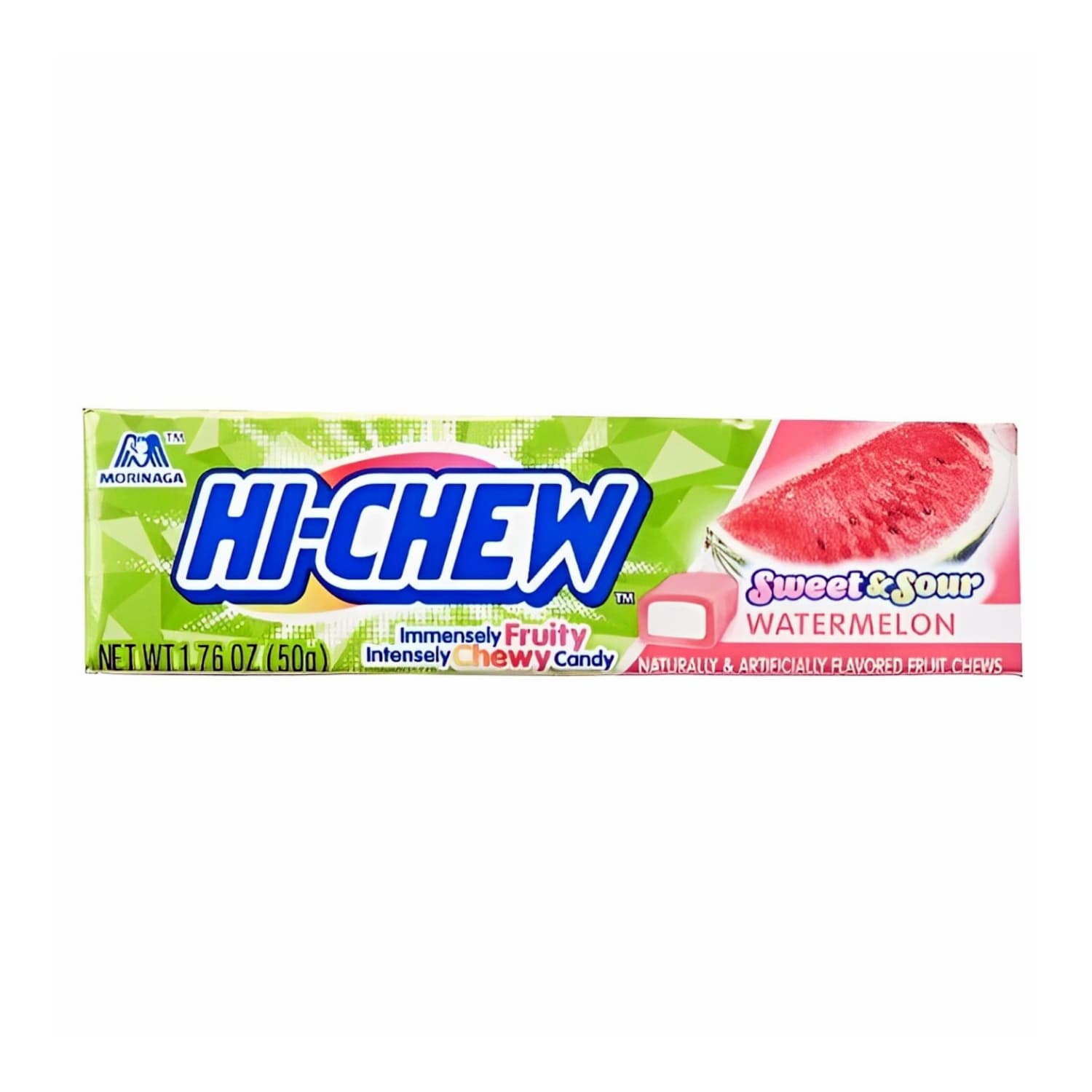 Košļājamās konf. Hi-chew ar arbūzu garšu 50g