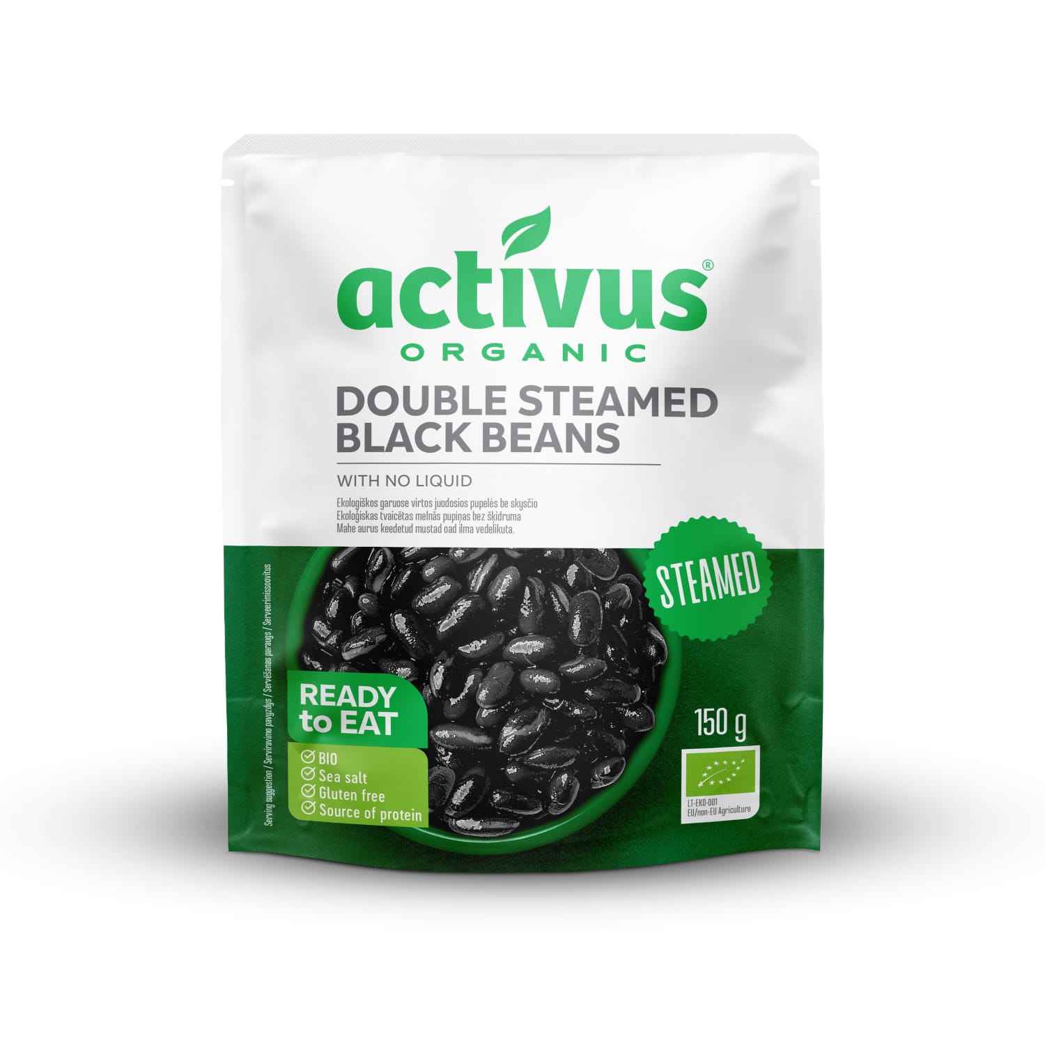 Ekol. juod. pupel. be skysčio ACTIVUS, 150 g