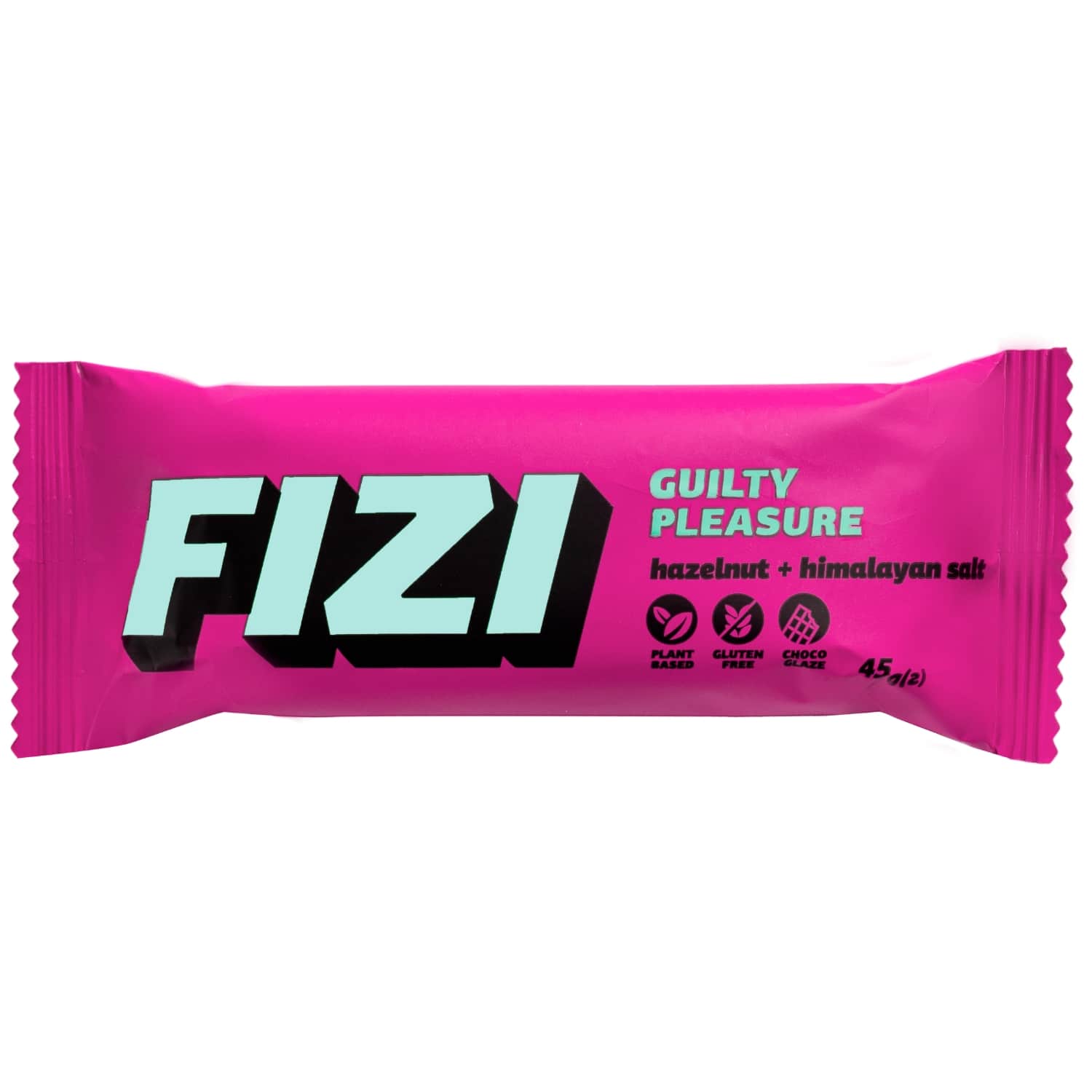 Batonėlis HAZELNUT + SALT FIZI su sald., 45 g