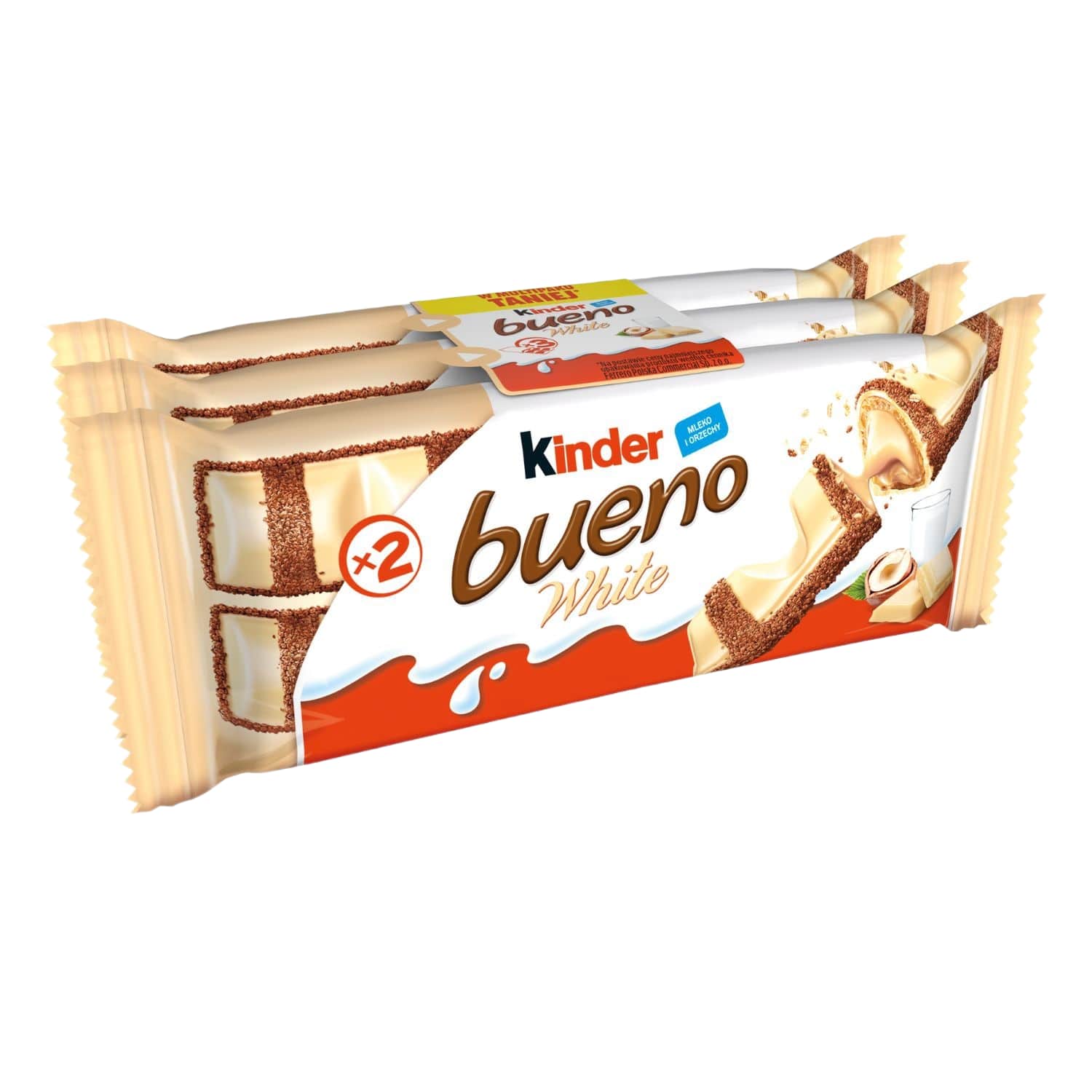 Batoniņš Kinder Bueno White 3x39g