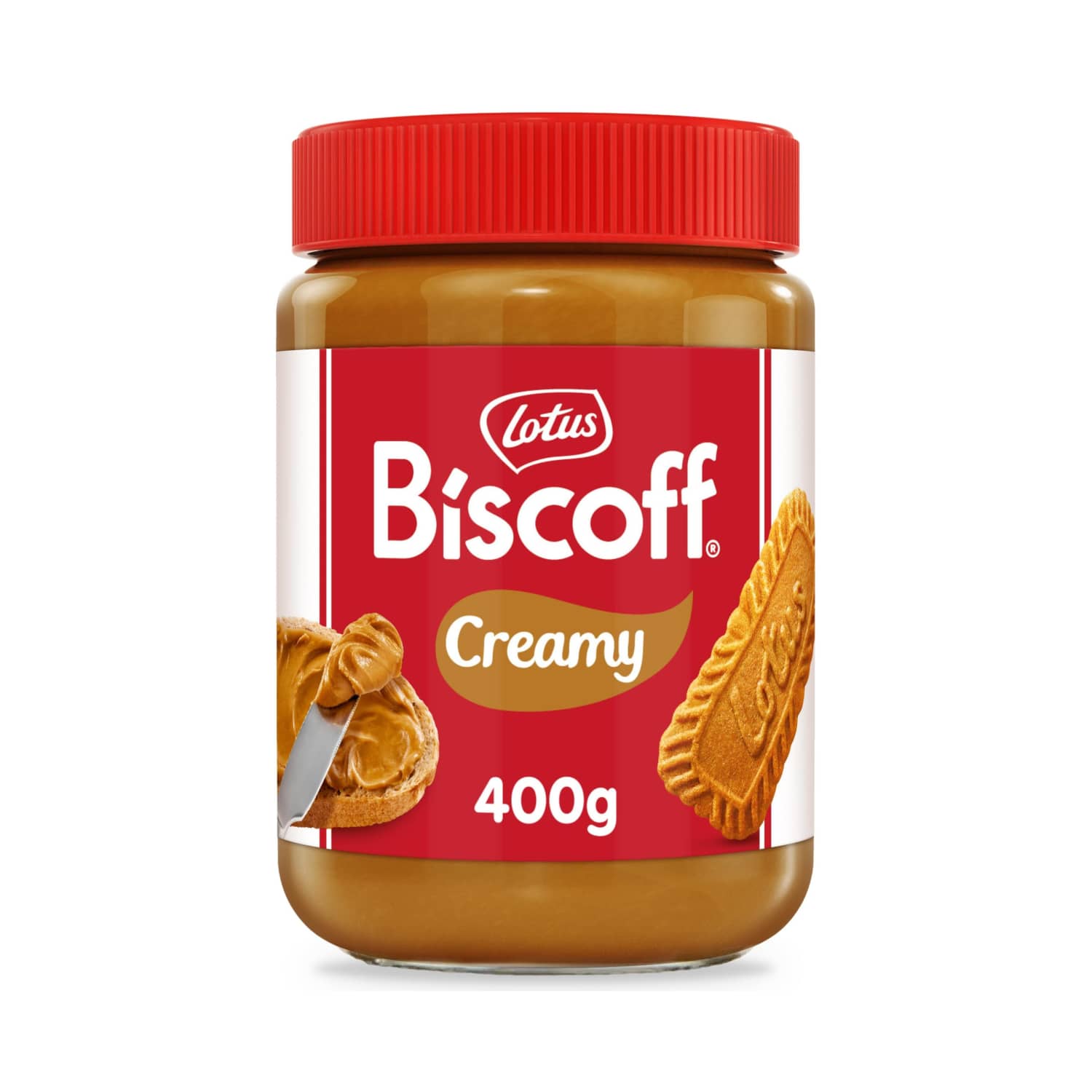Karam. sausainių kremas LOTUS BISCOFF, 400 g